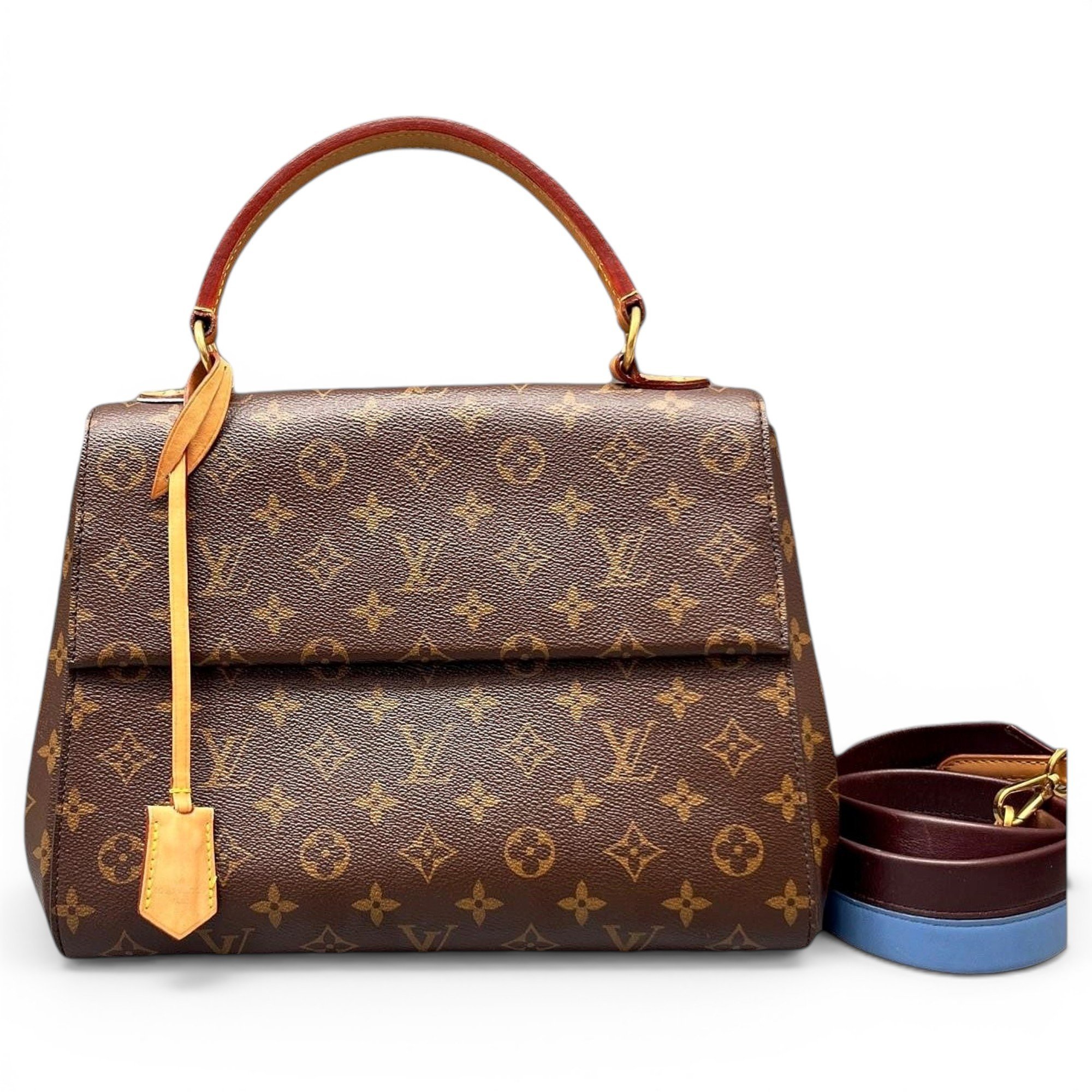 Cluny leather handbag