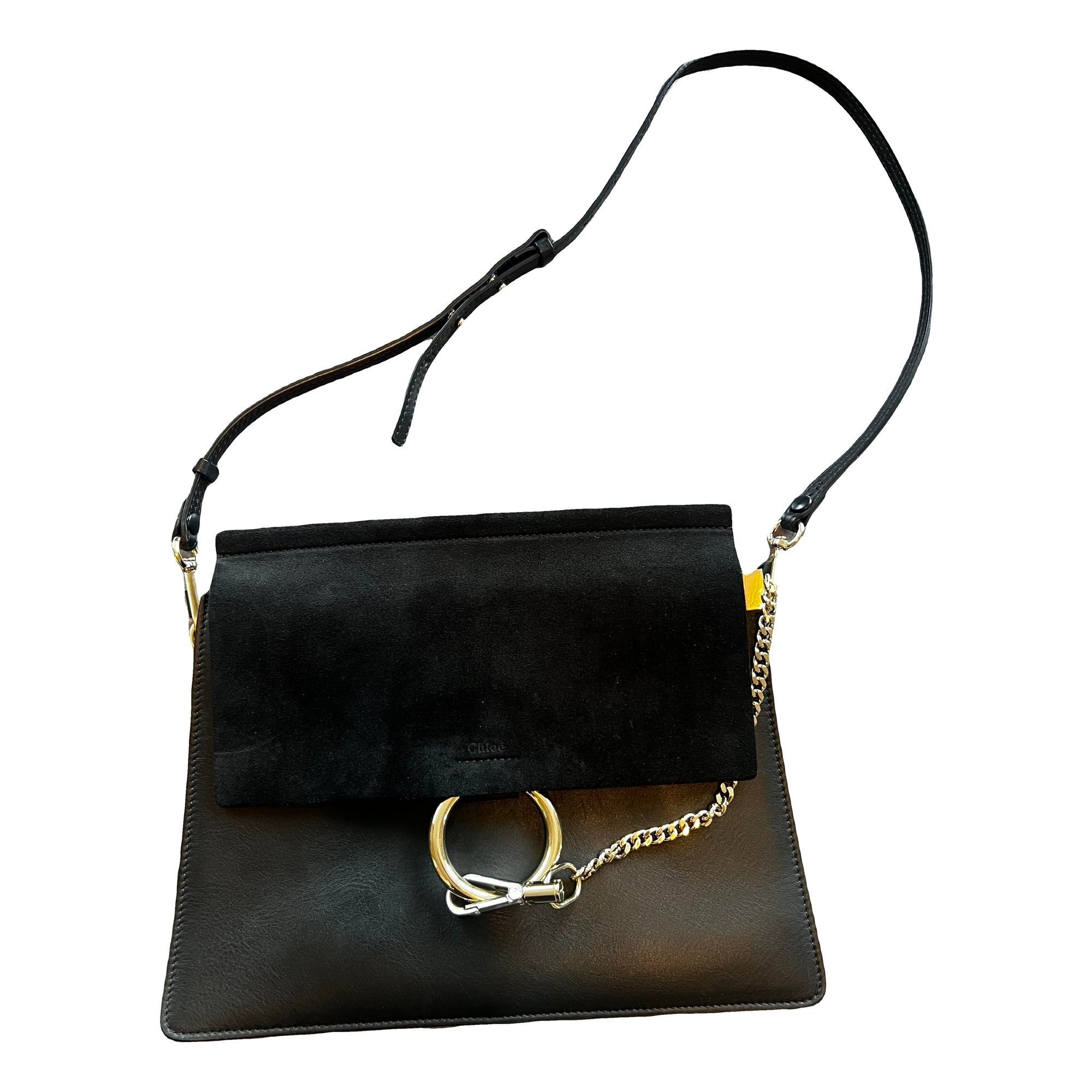 Faye leather handbag