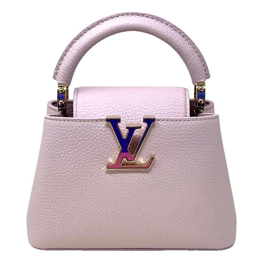 Capucines leather handbag