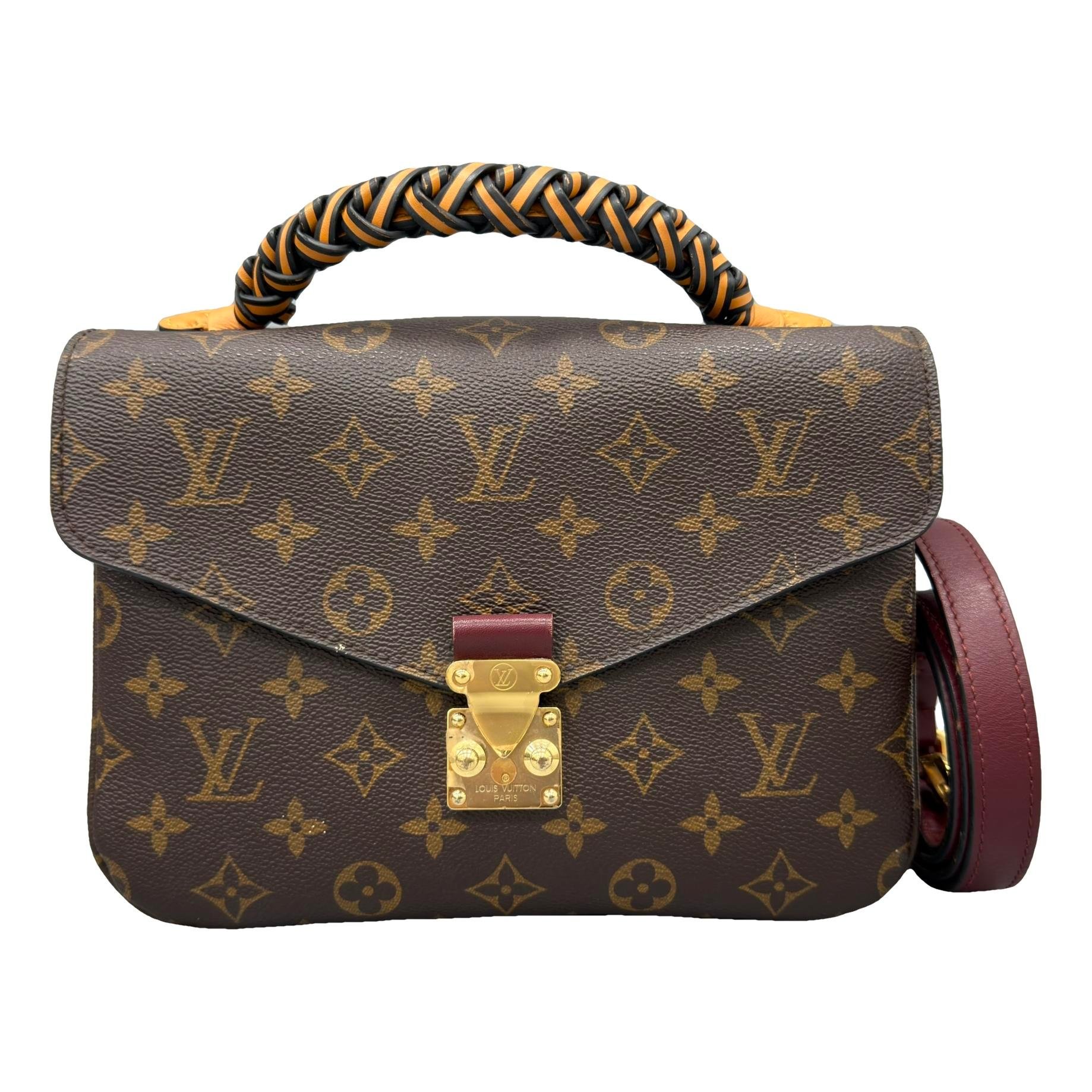 Metis leather handbag