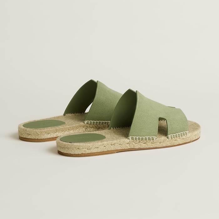 Vert Celadon Antigua Espadrille