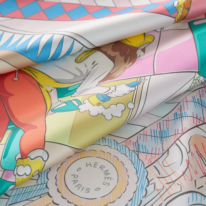 Pony Pit Stop Double Face Scarf 90
