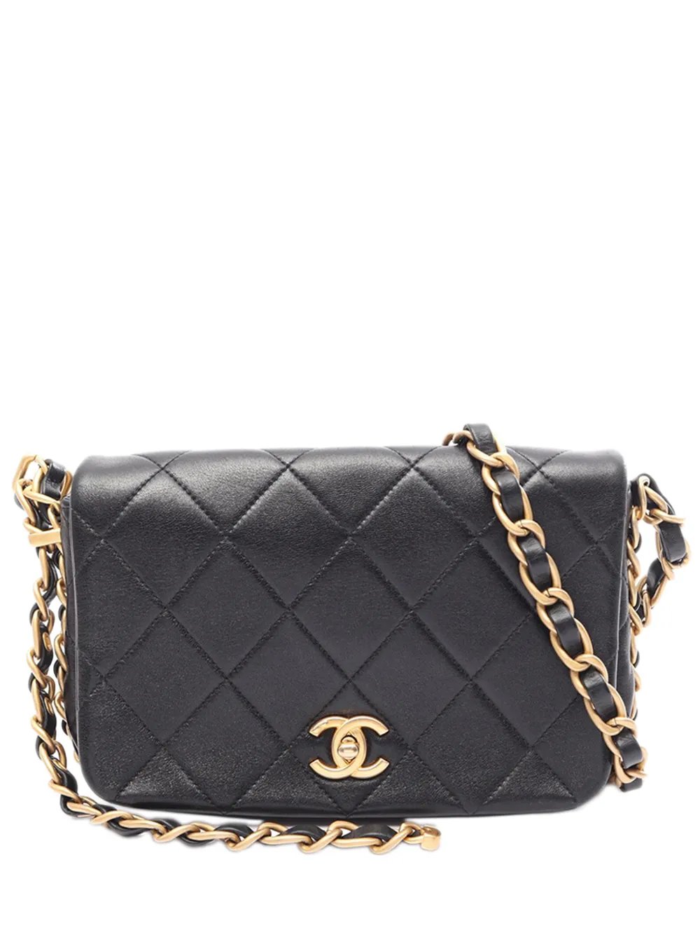 2021-2026 CC Quilted Lambskin Single Flap shoulder bag