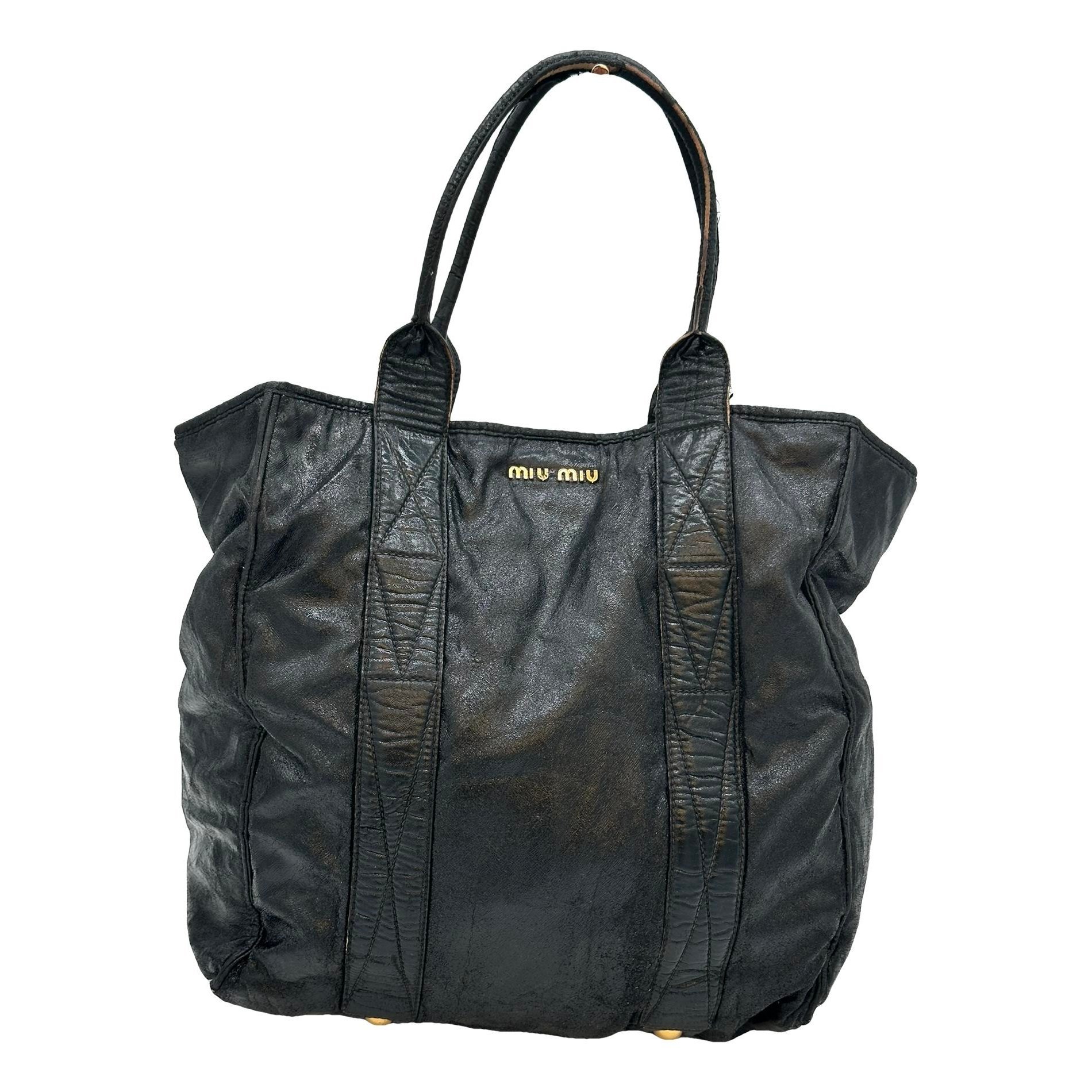 Leather handbag