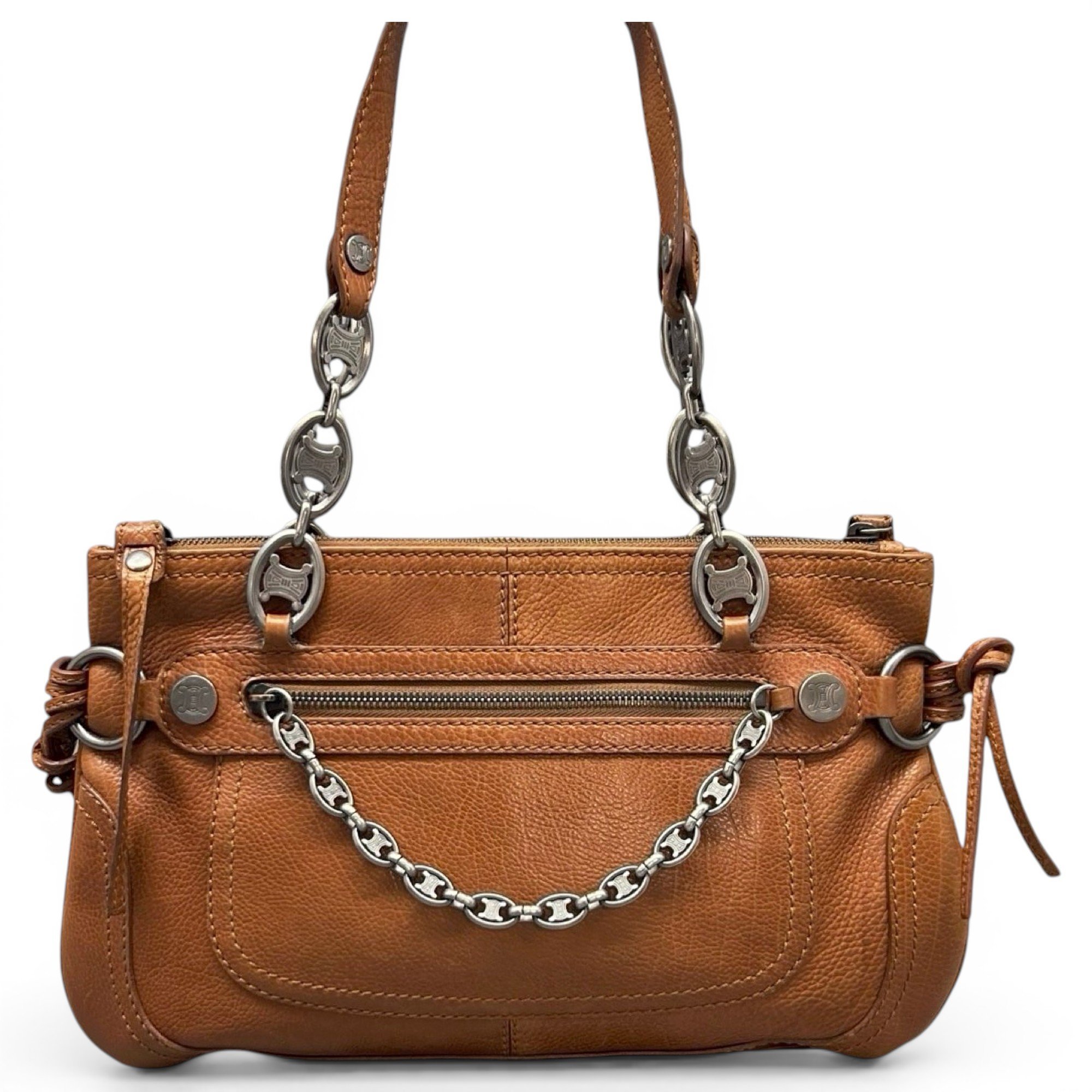 Leather handbag
