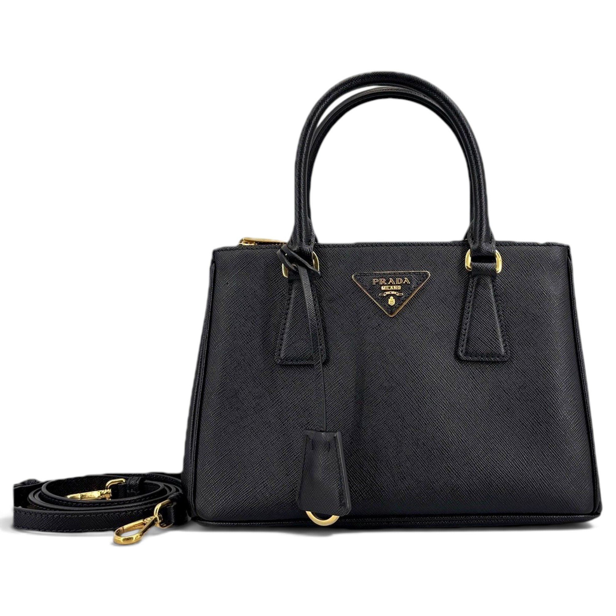 Galleria leather handbag