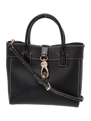 Leather Top Handle Bag