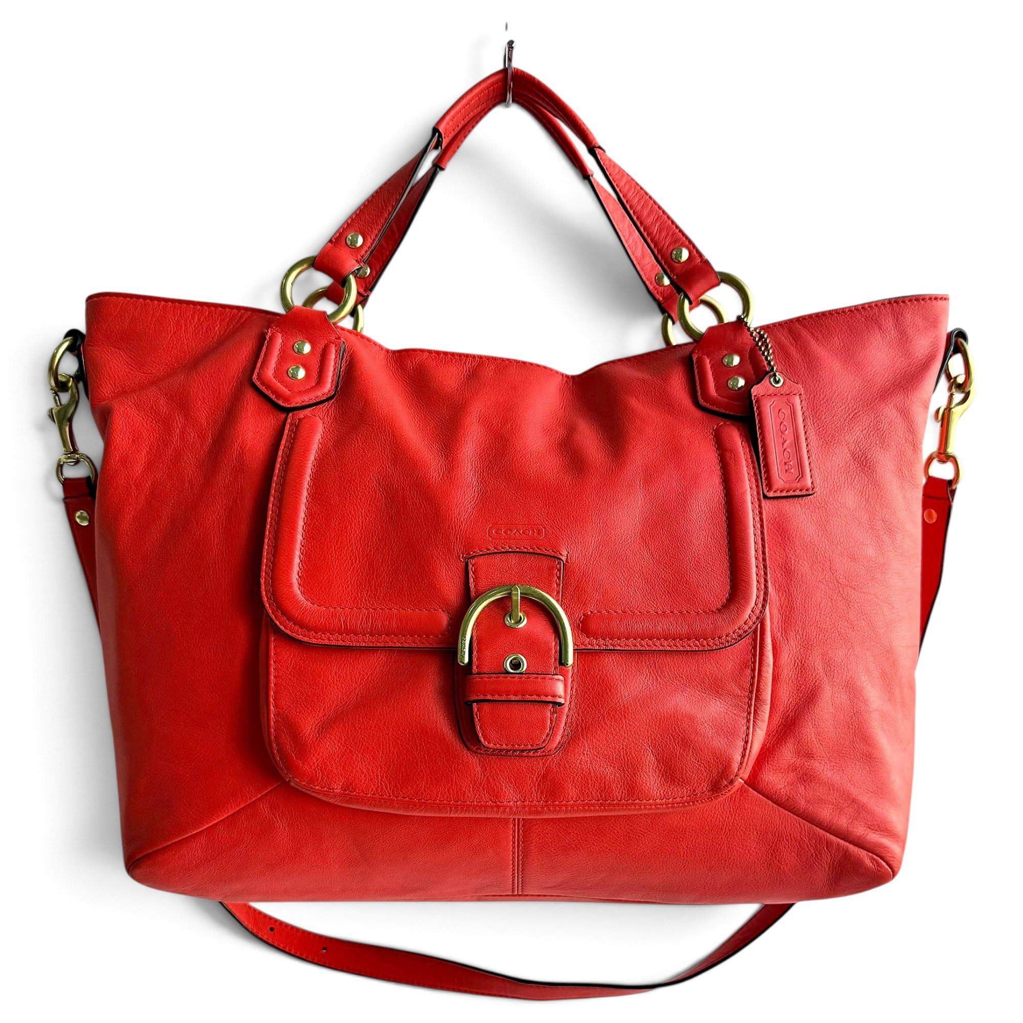 Leather crossbody bag