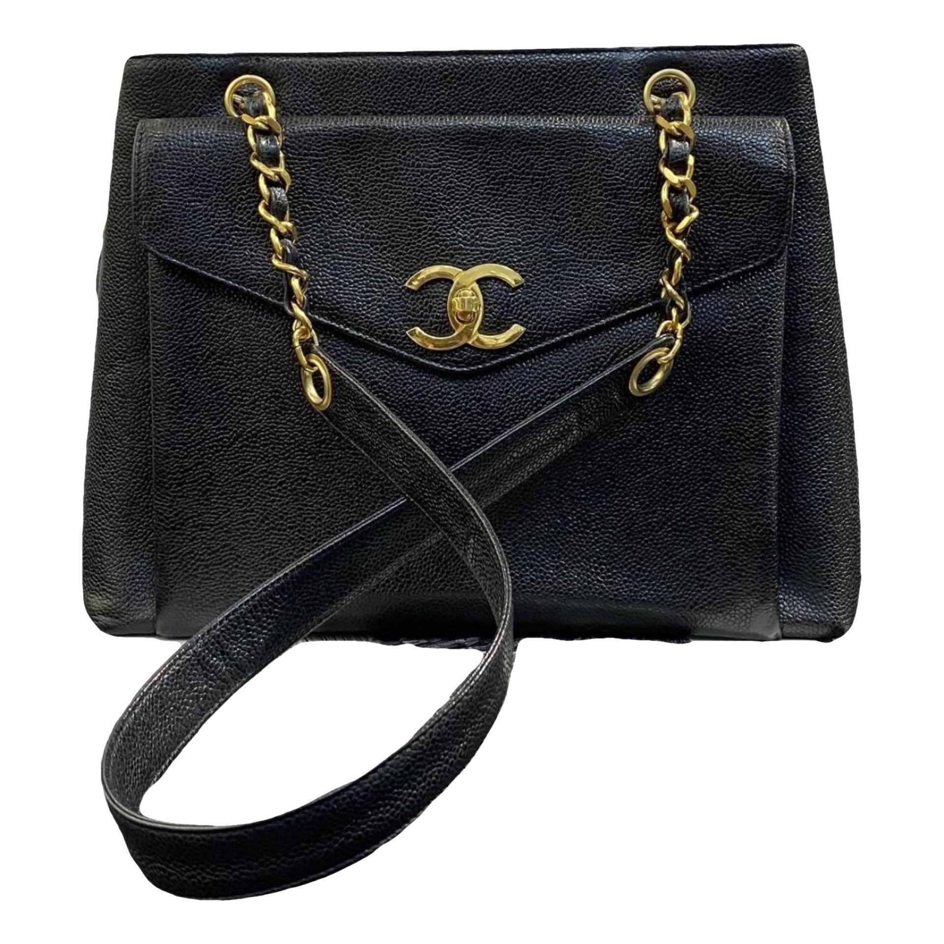 Leather tote