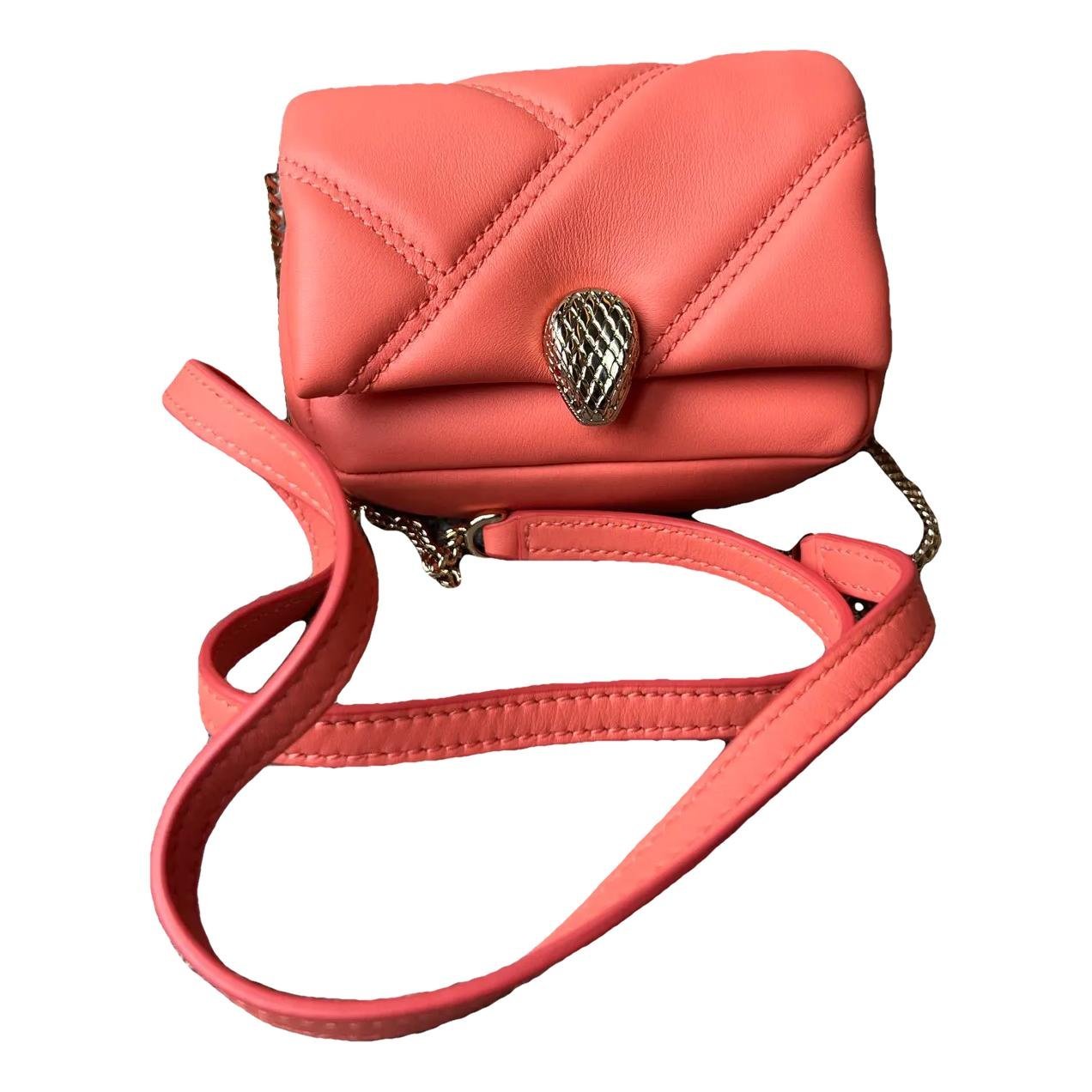 Serpenti leather handbag