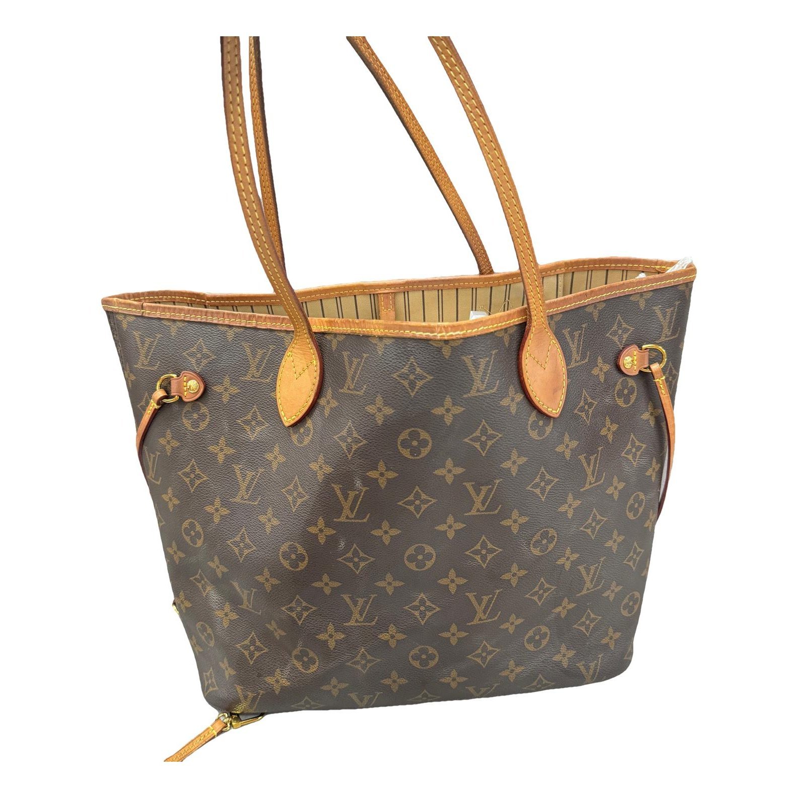 Neverfull leather handbag