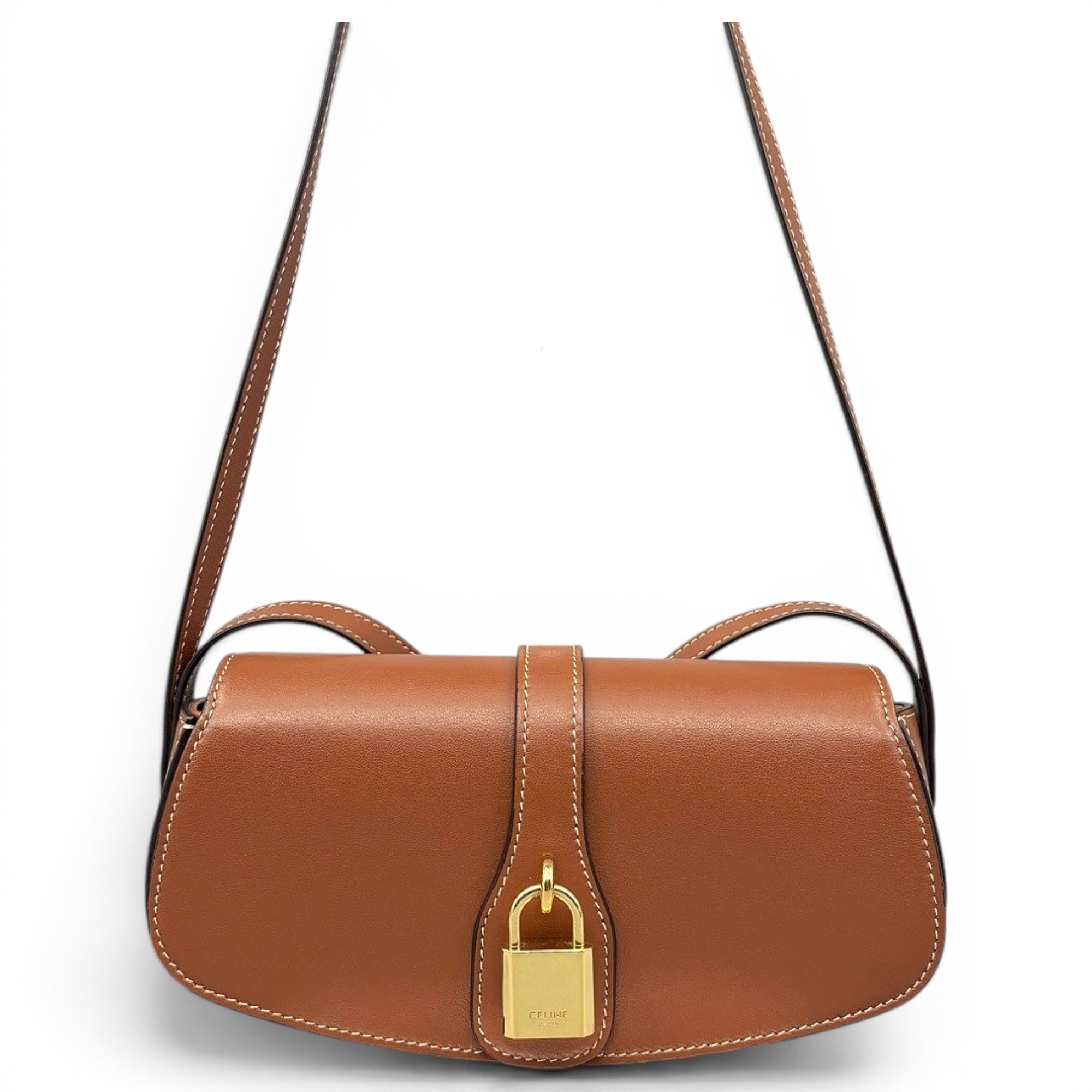 Tabou leather handbag