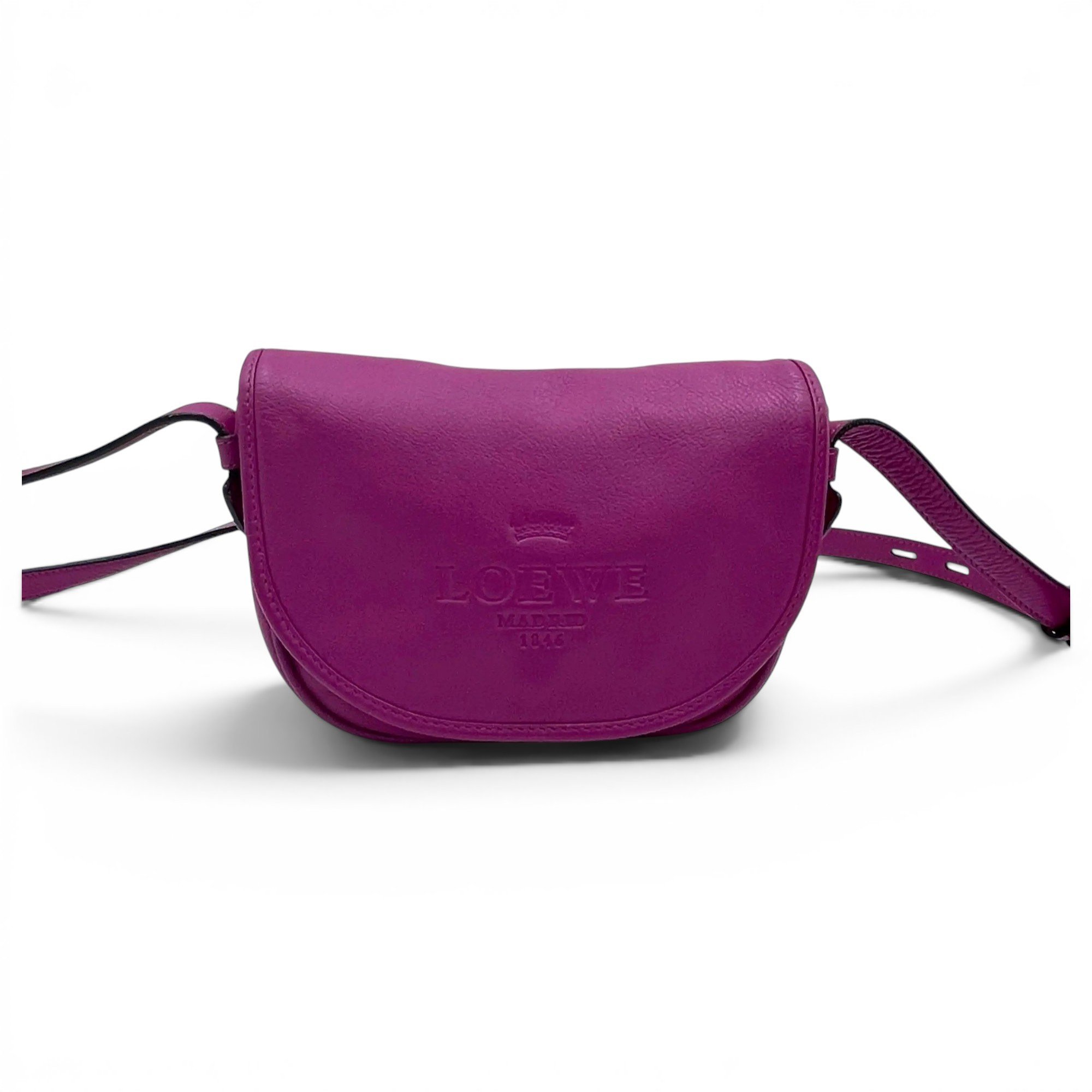 Leather crossbody bag