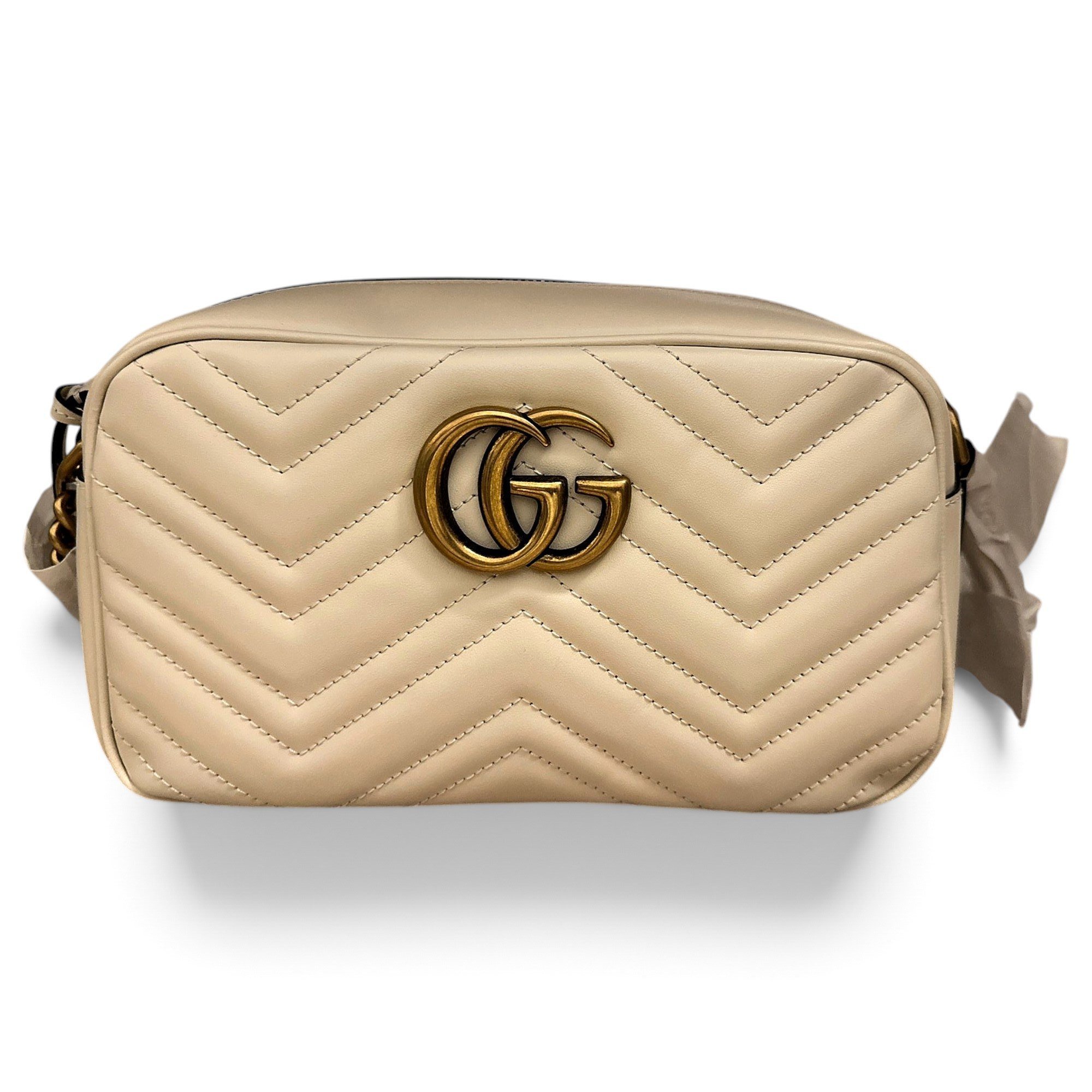 GG Marmont Zip leather crossbody bag