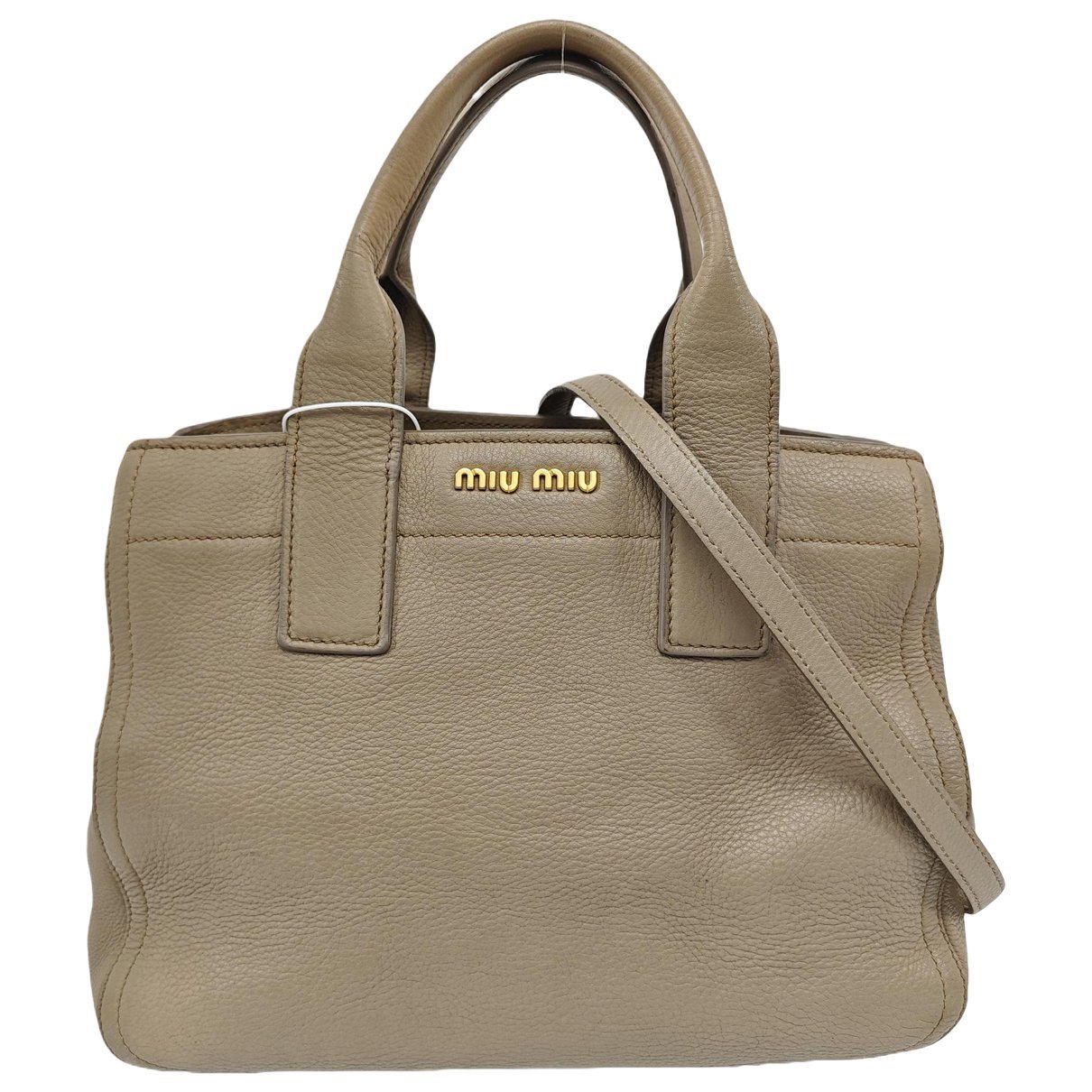 Leather handbag