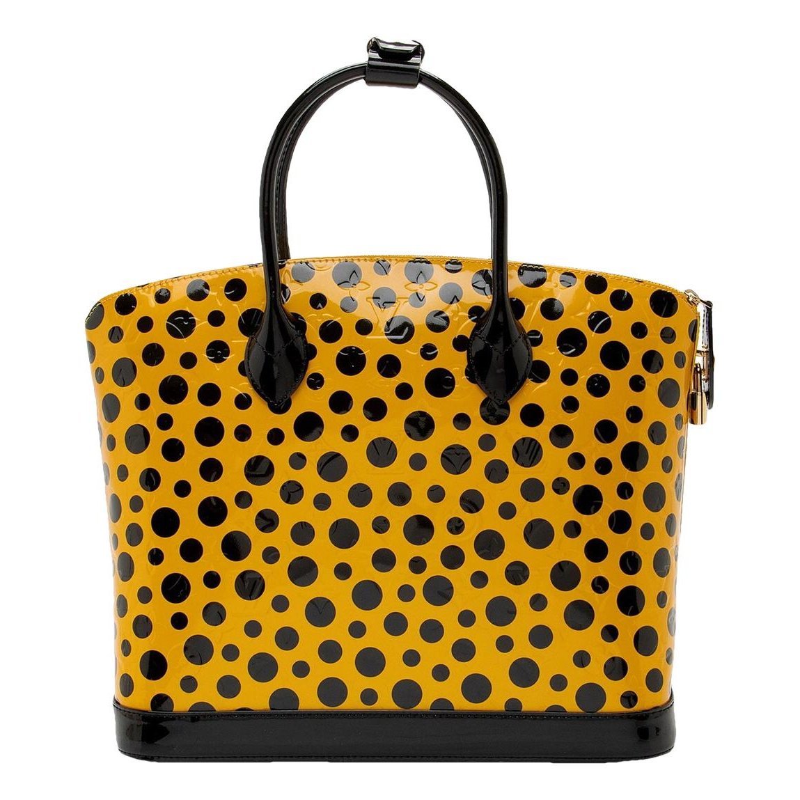 Lockit leather handbag