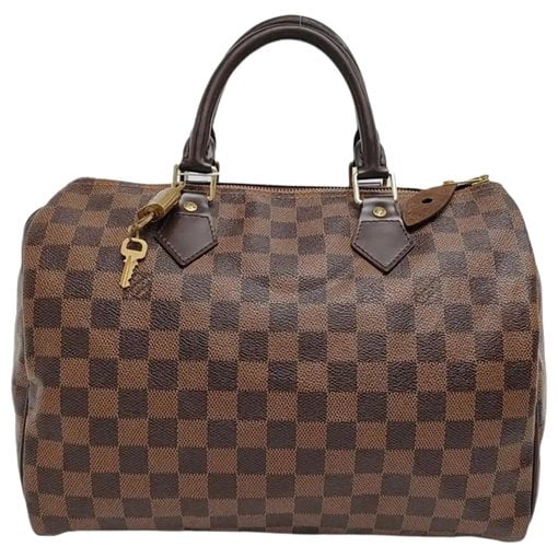 Nano Speedy / Mini HL leather handbag