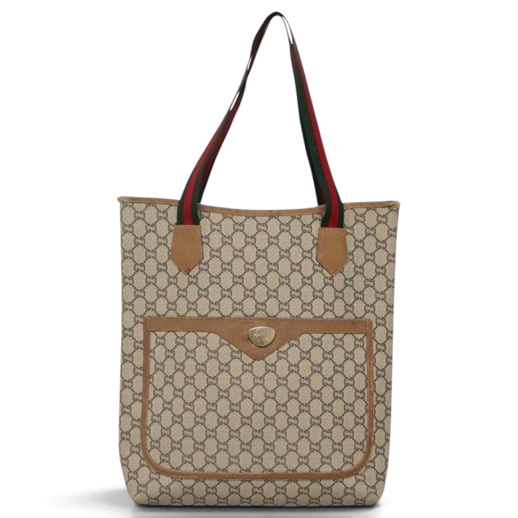 Leather tote