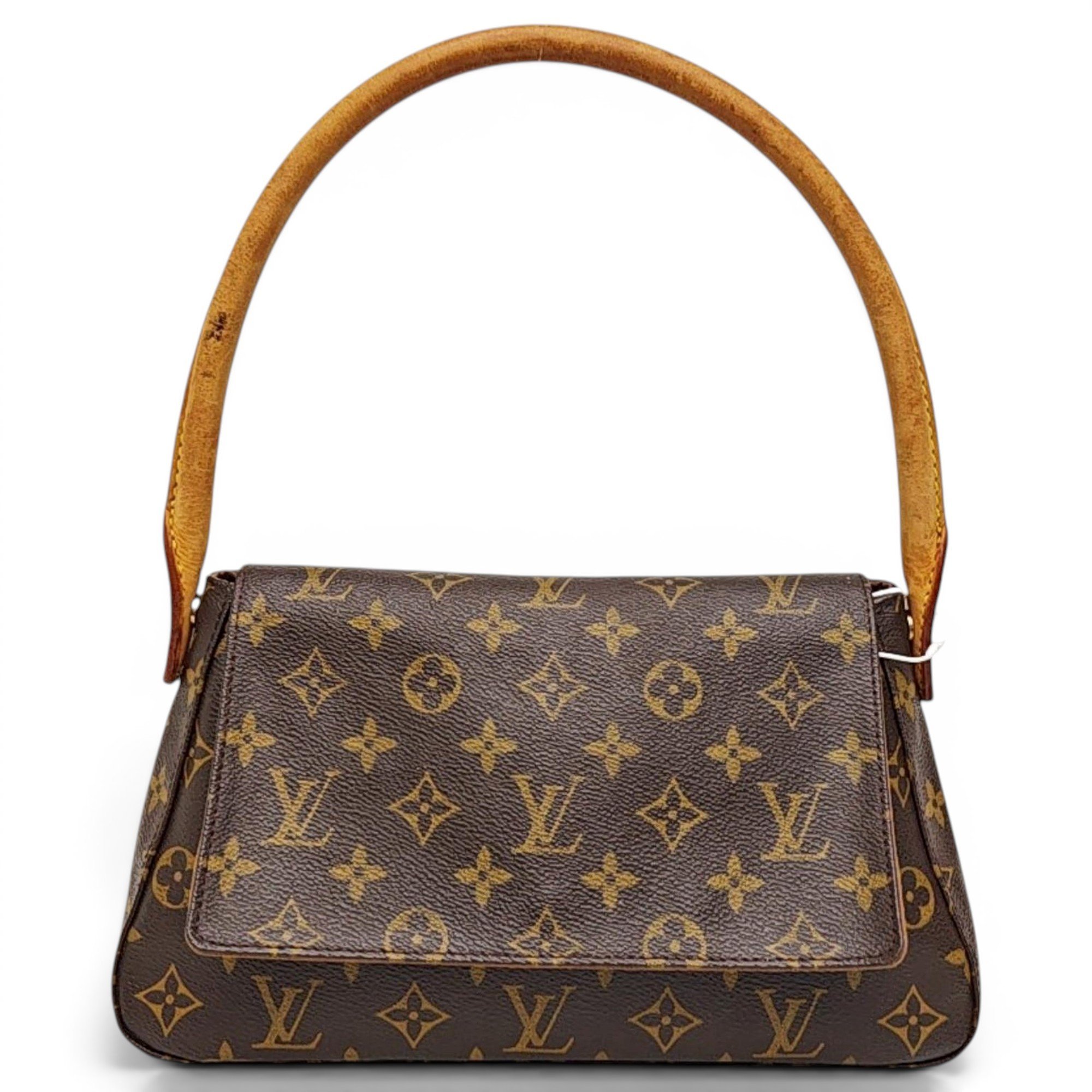 Looping cloth handbag