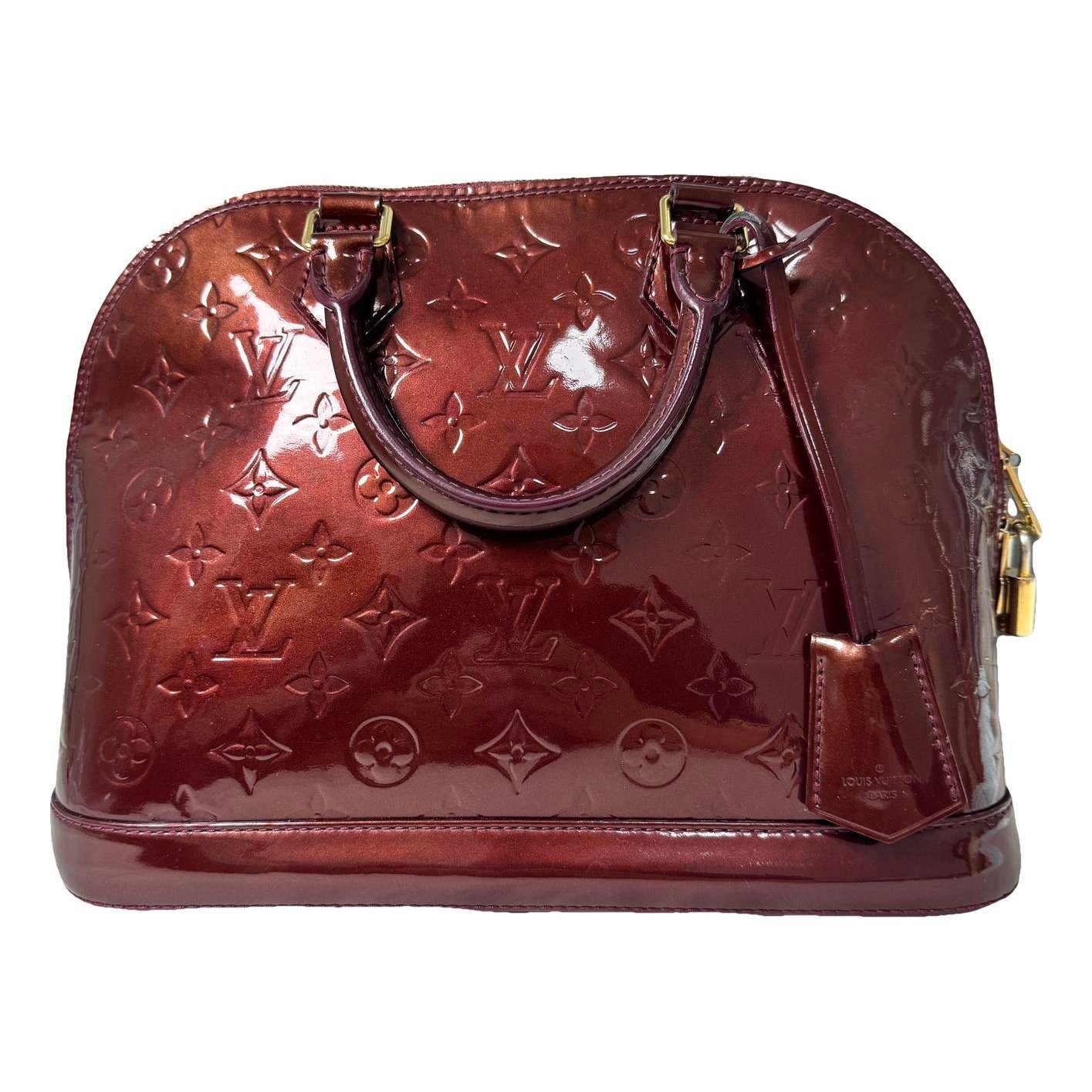 Alma patent leather handbag