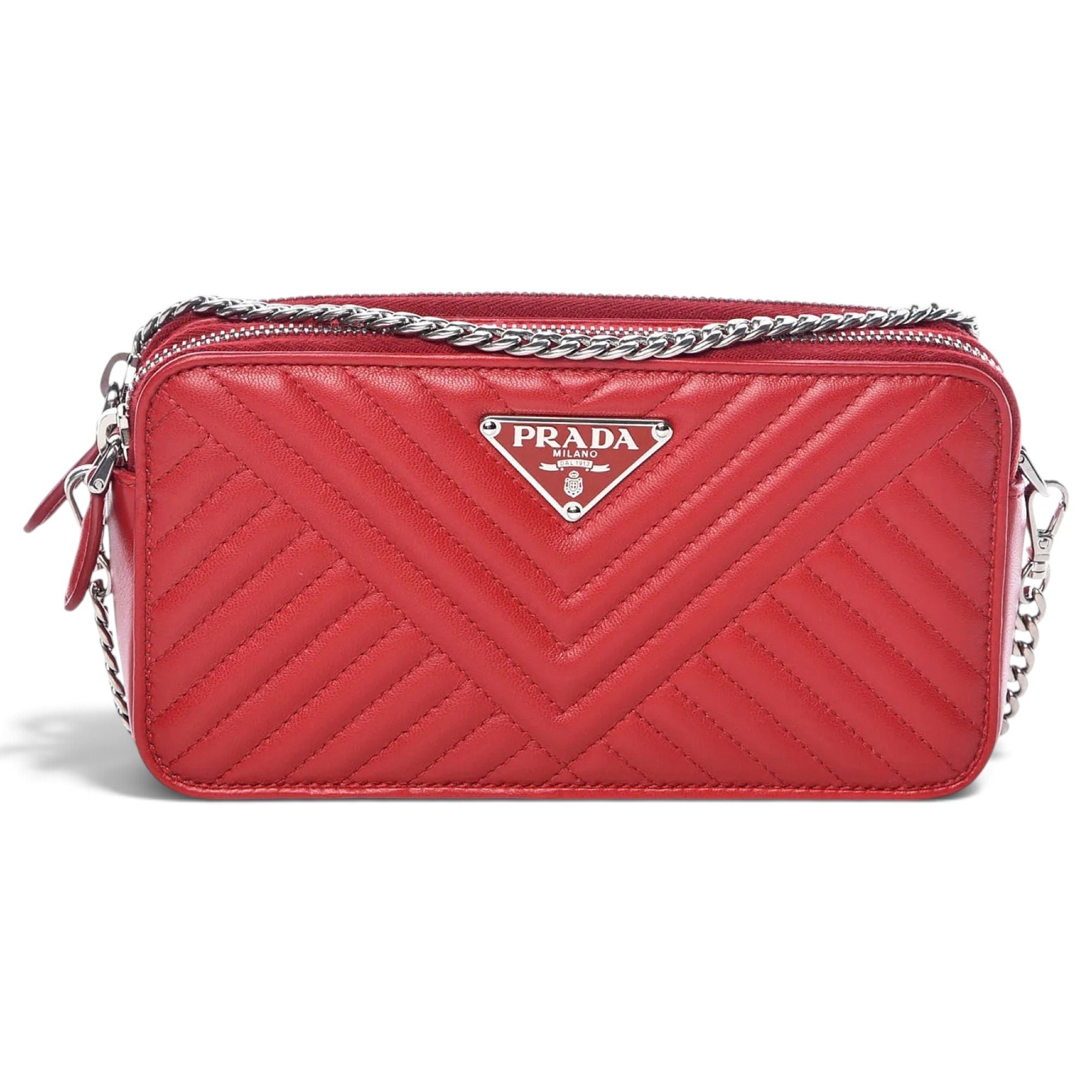 Diagramme leather crossbody bag