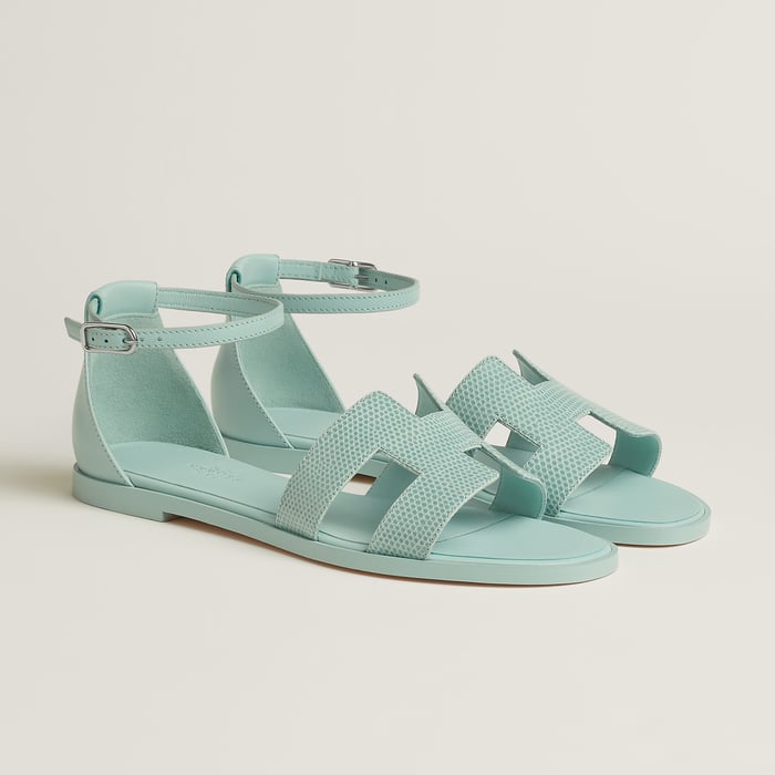 Bleu Cristaux Santorini Sandal
