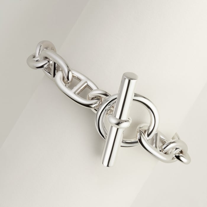Sans Coloris Pulseira Chaîne d'Ancre, Modelo Grande