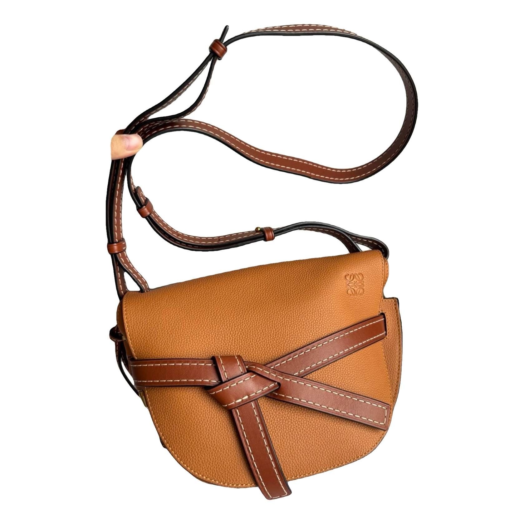 Gate leather handbag