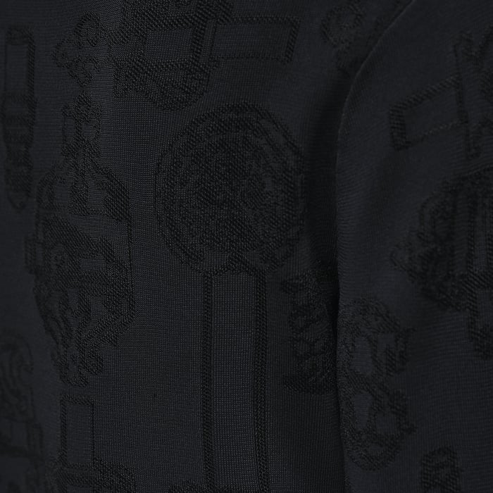 Noir "Ferronnerie" Long-sleeve Cardigan