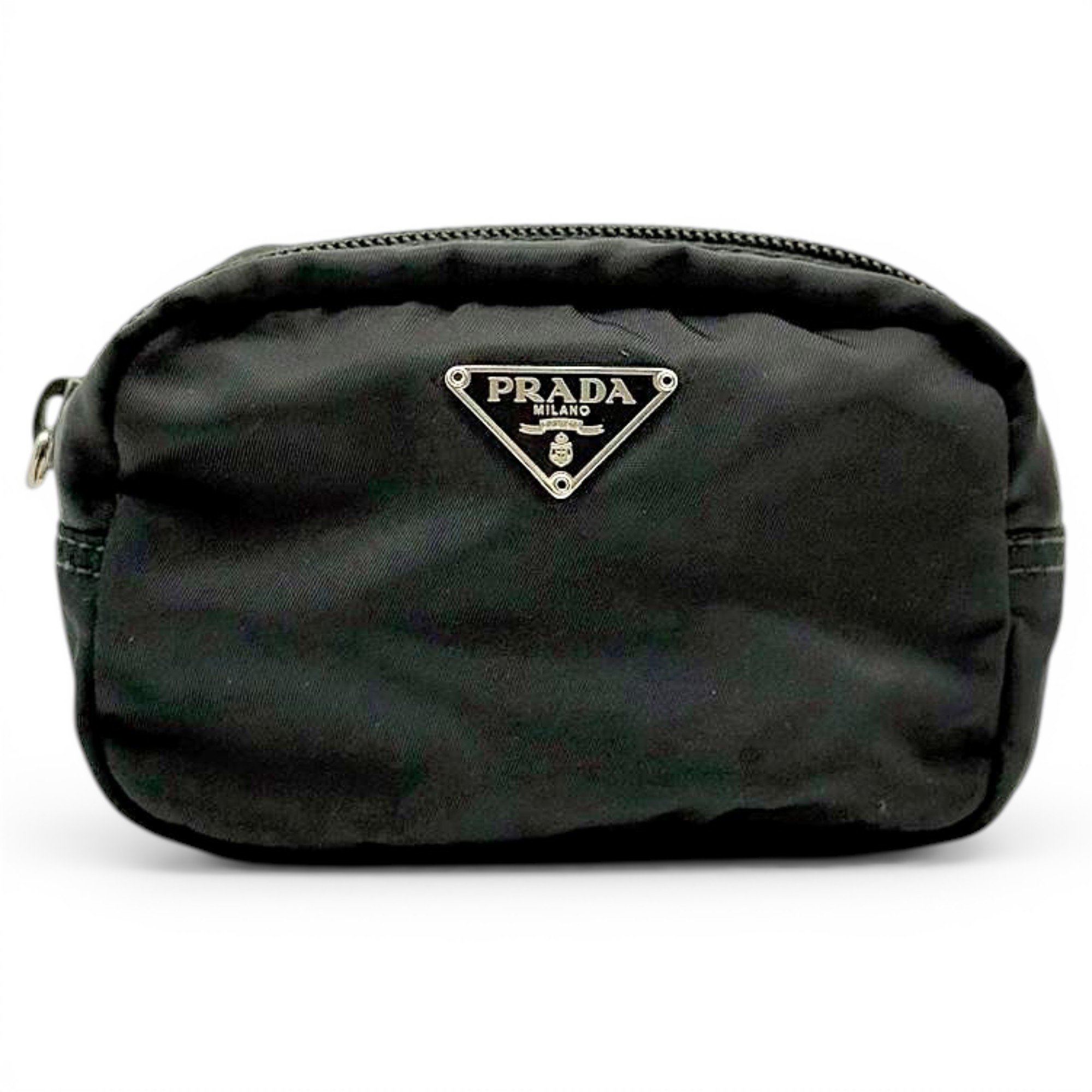 Re-Nylon clutch bag