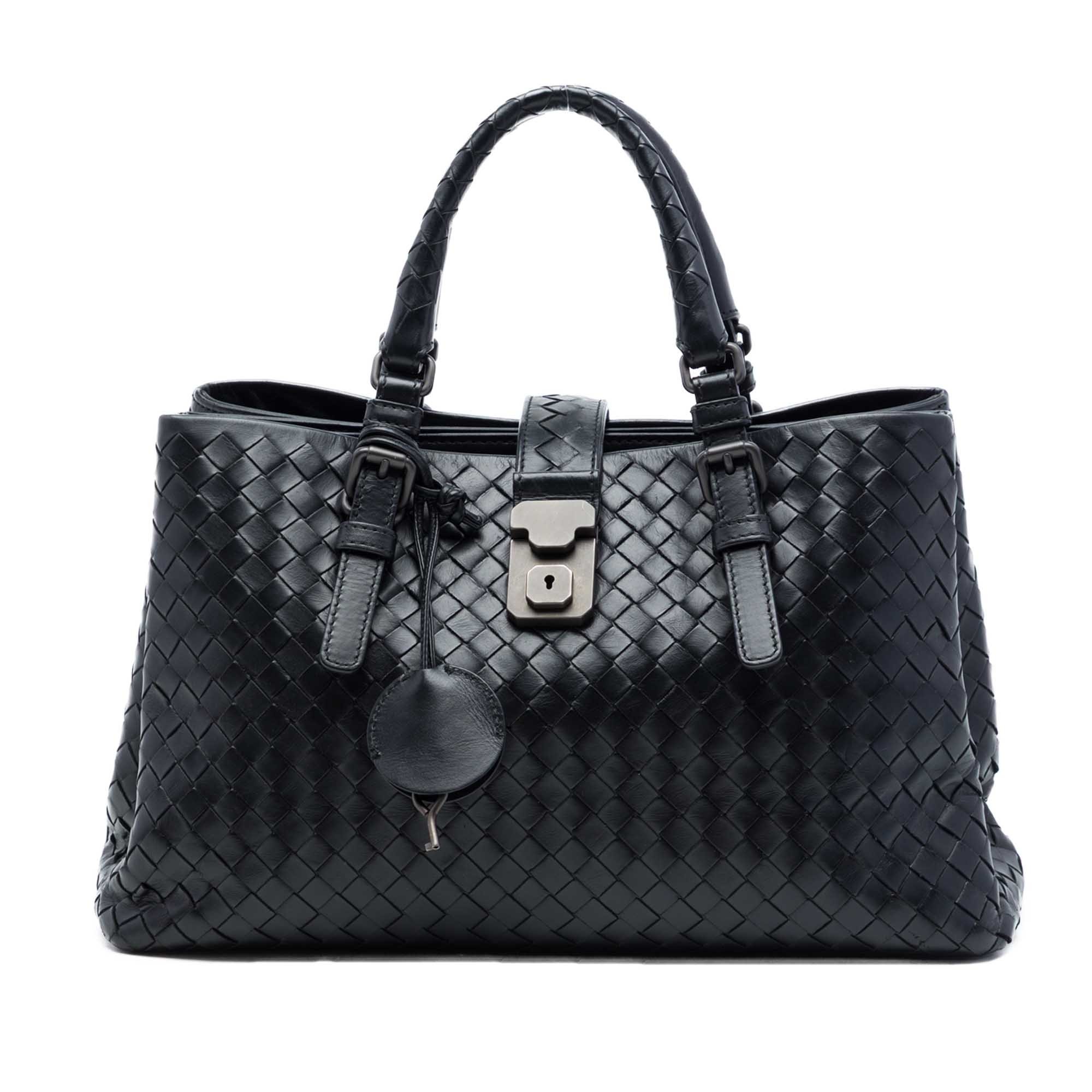 Roma leather satchel