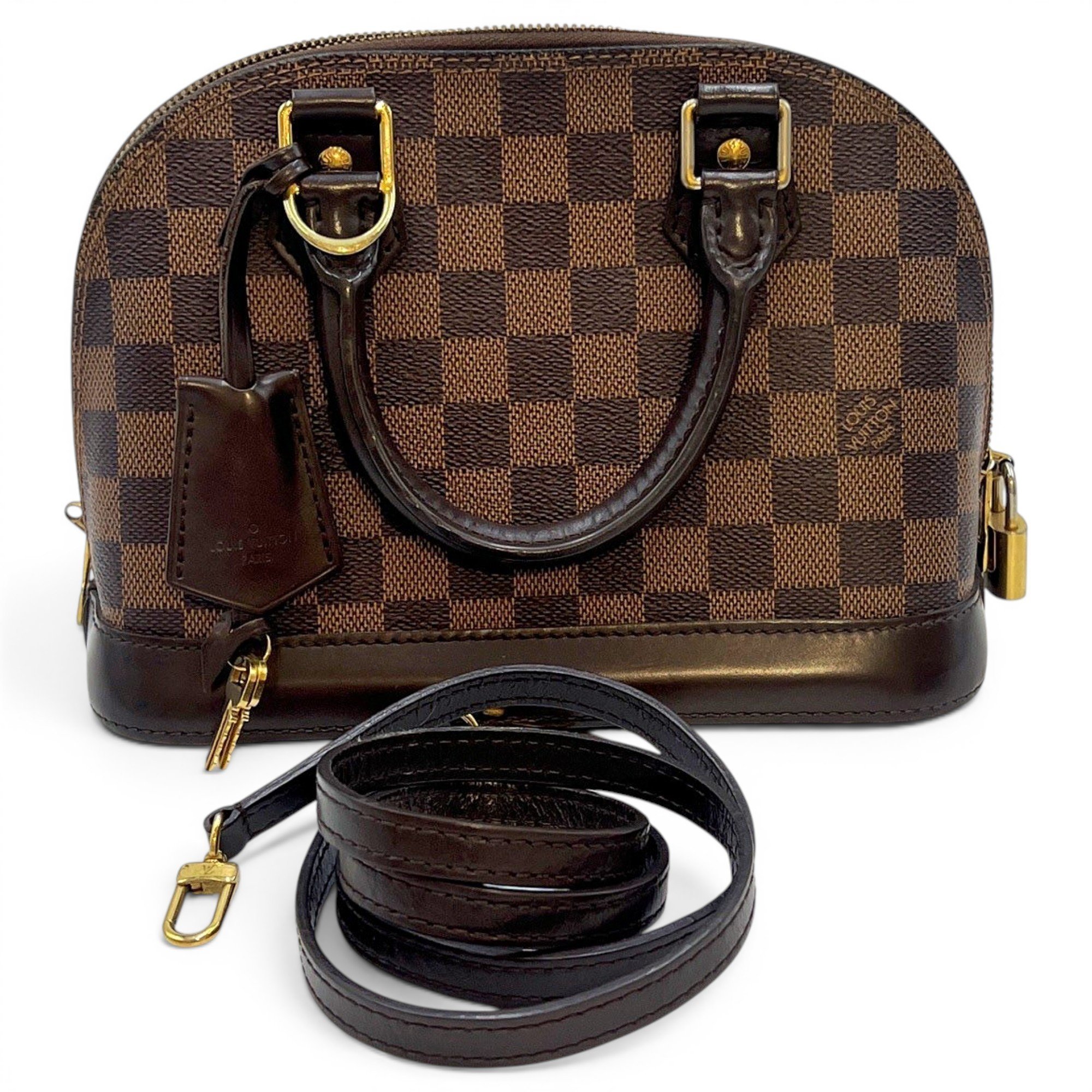 Alma BB leather handbag