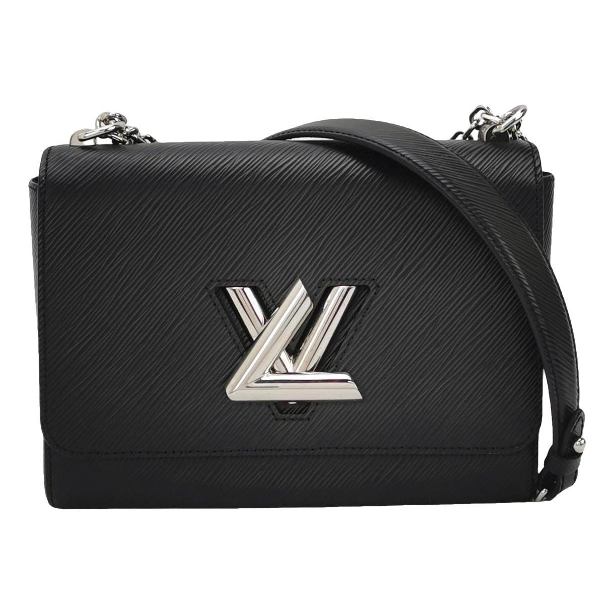 Twist leather crossbody bag