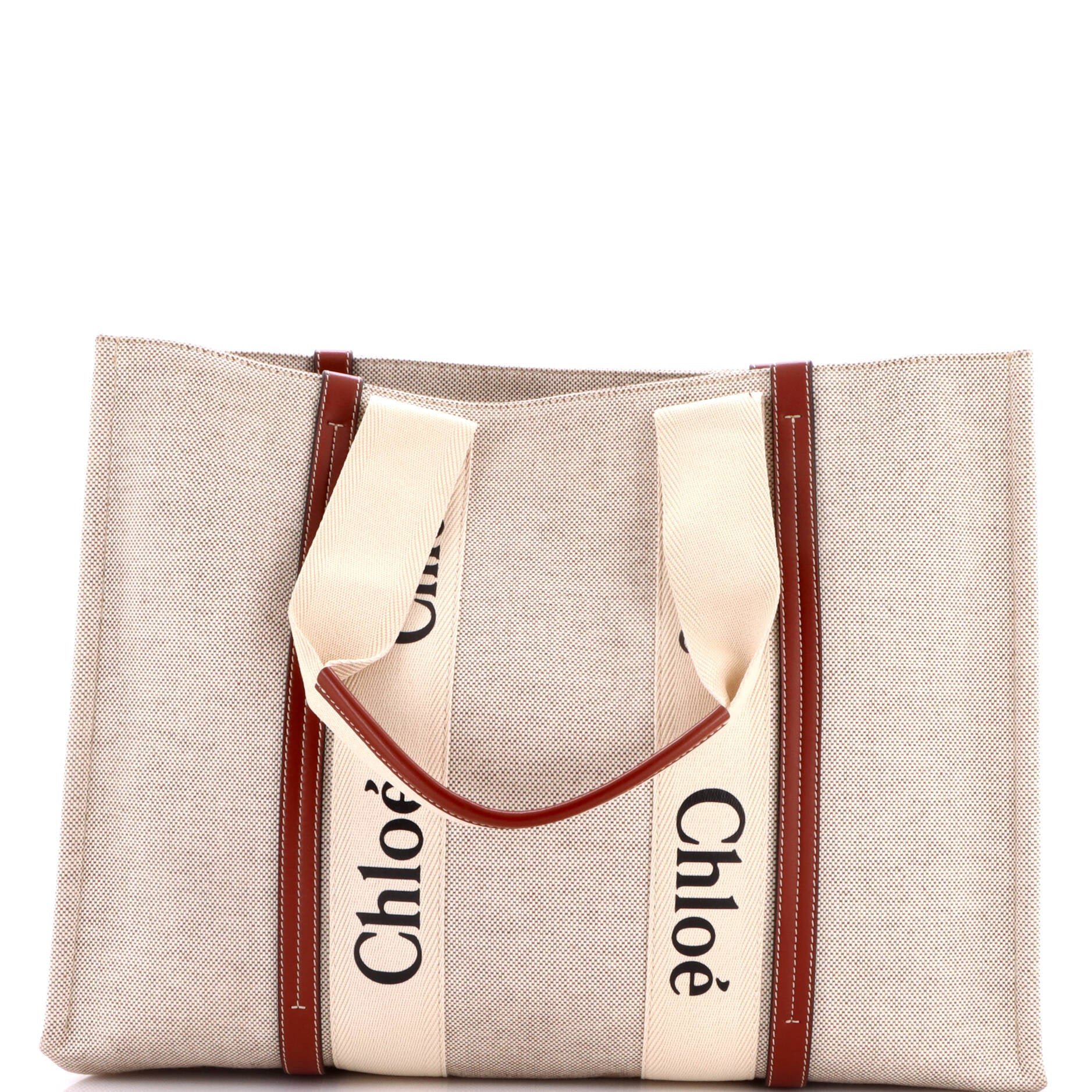 Leather tote