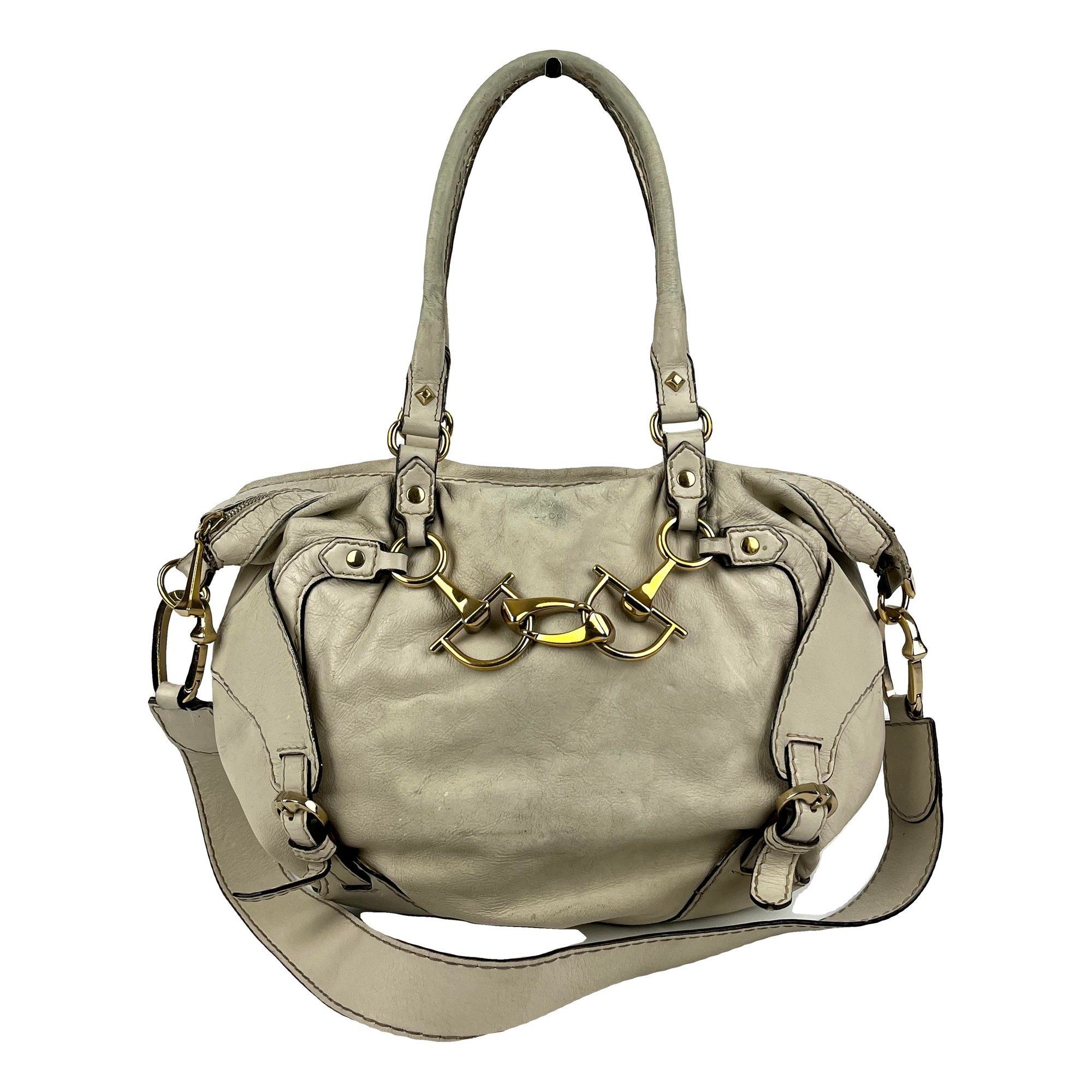 Leather handbag