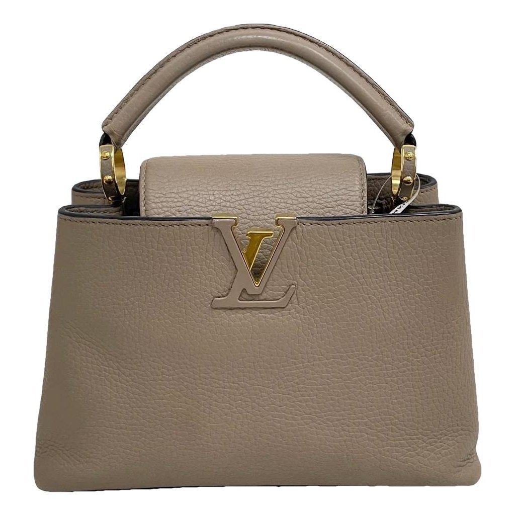 Capucines leather satchel