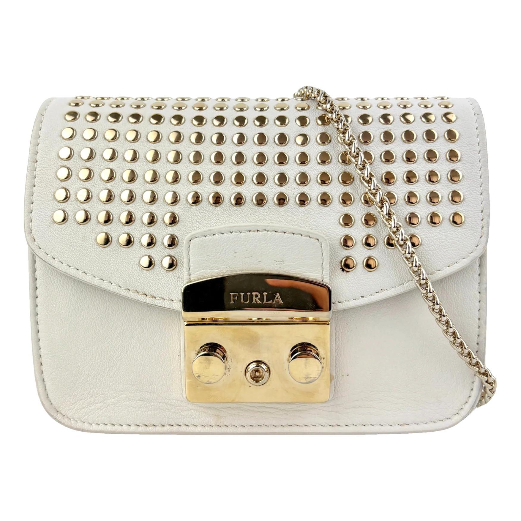 Metropolis leather crossbody bag