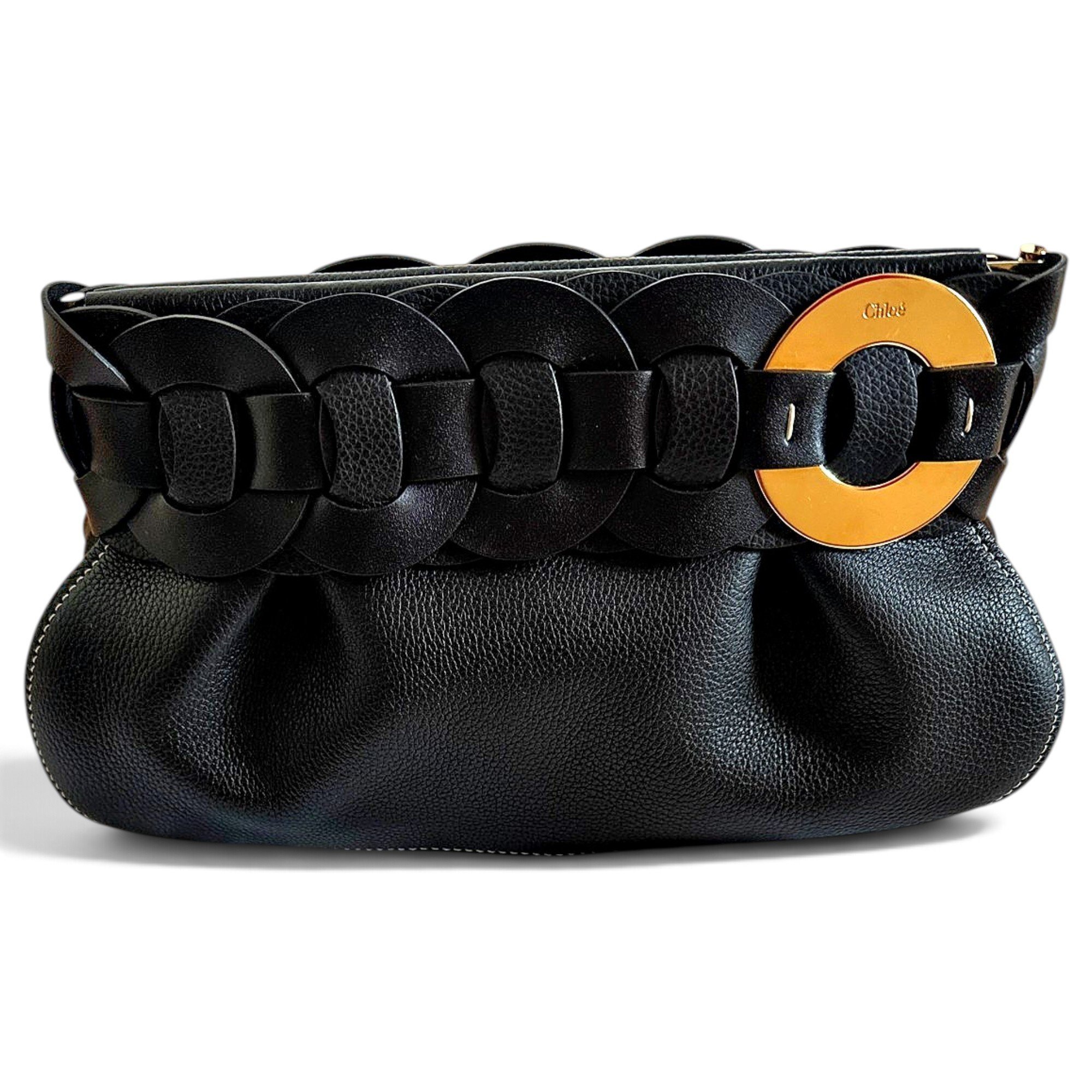 Leather handbag