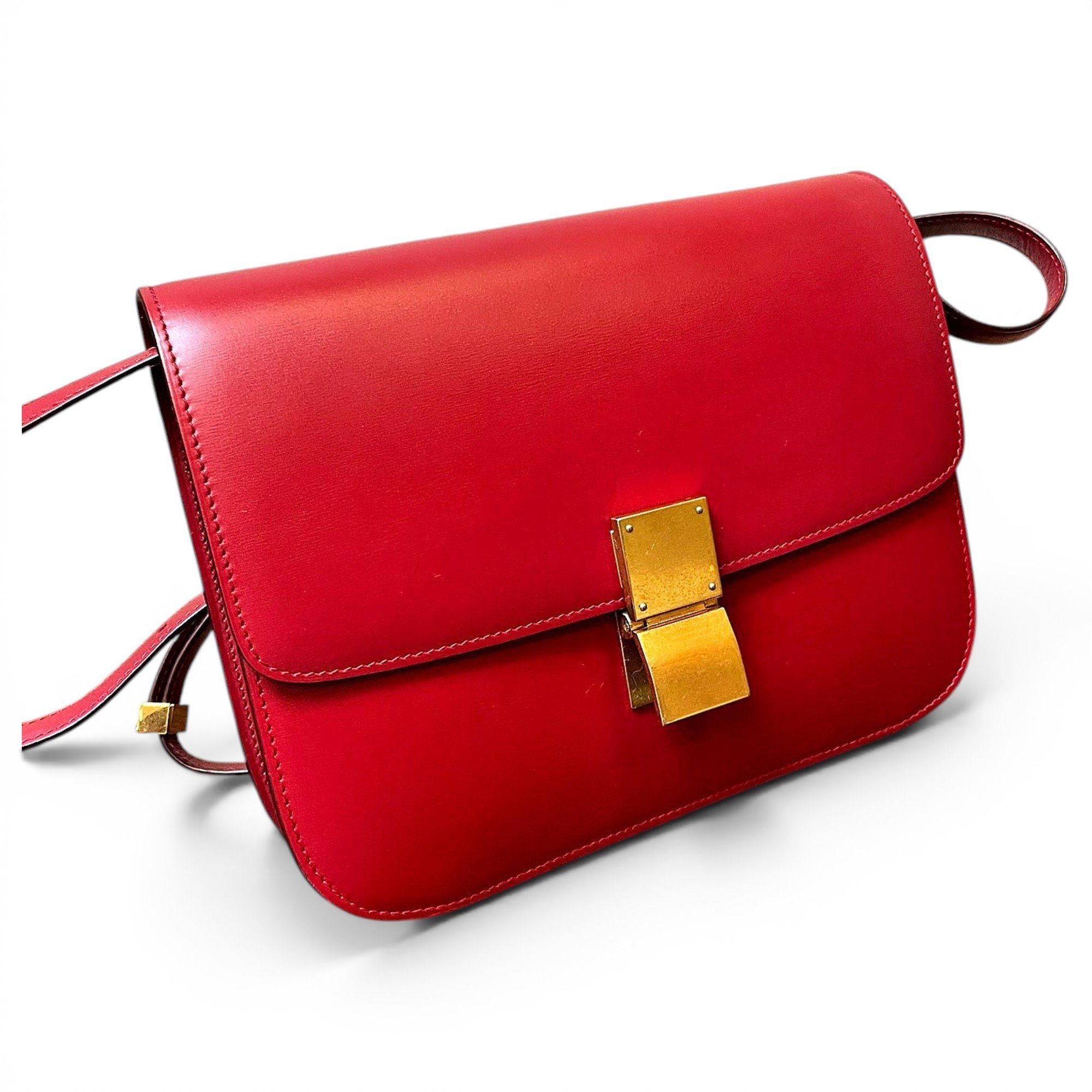 Classic leather handbag