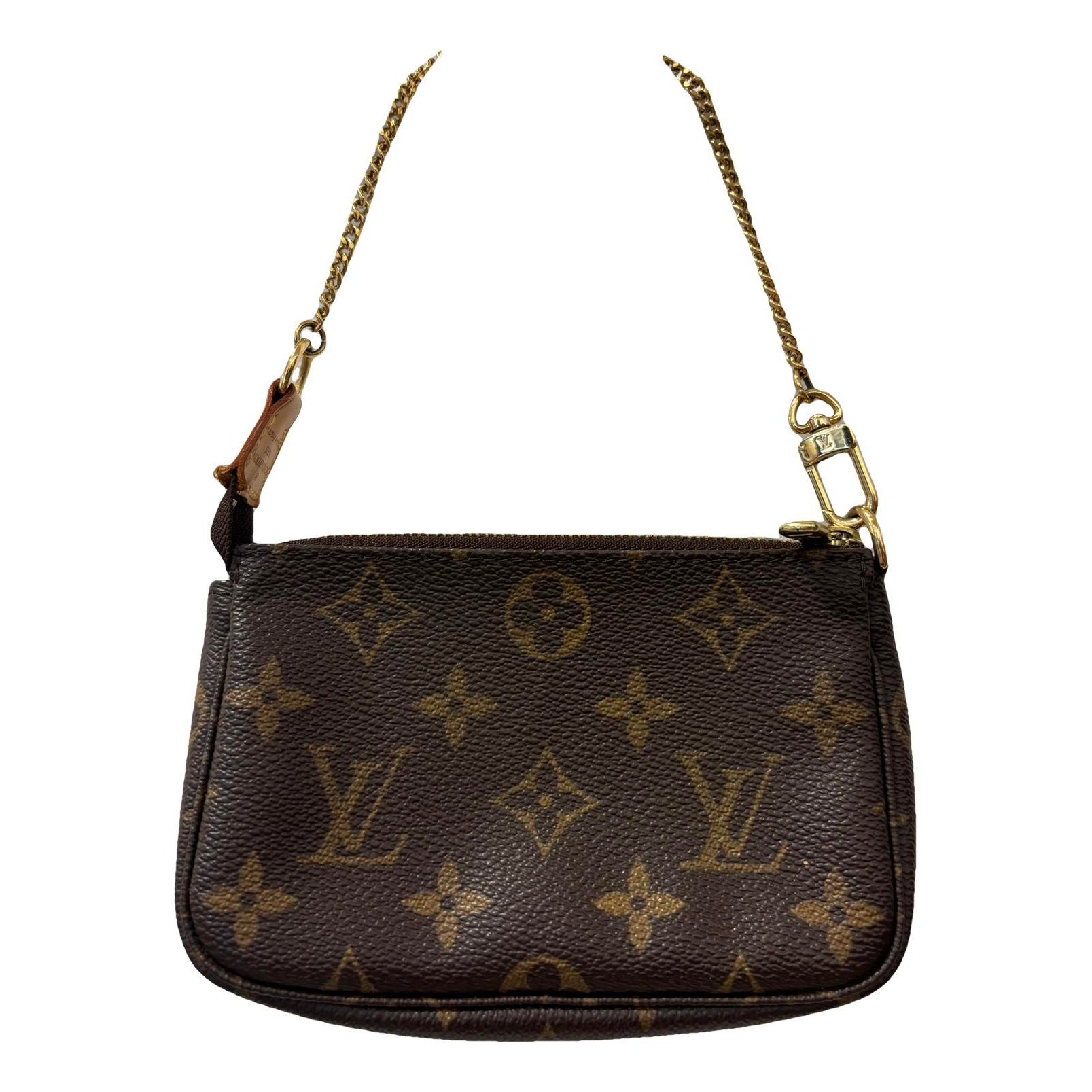 Pochette Accessoire leather handbag