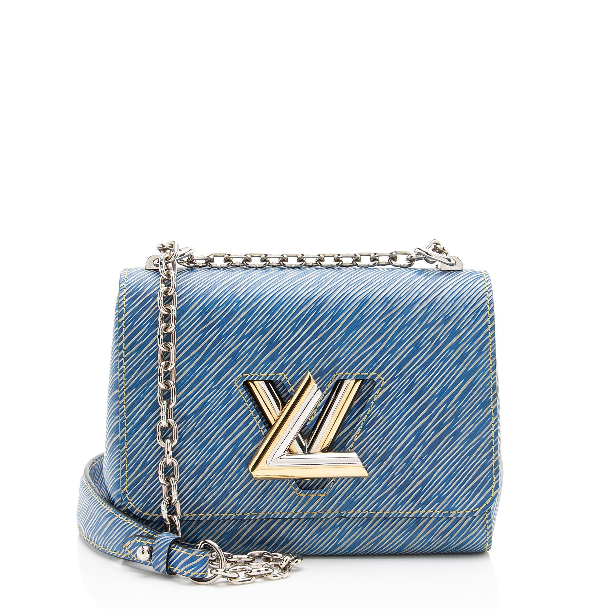 Twist leather crossbody bag