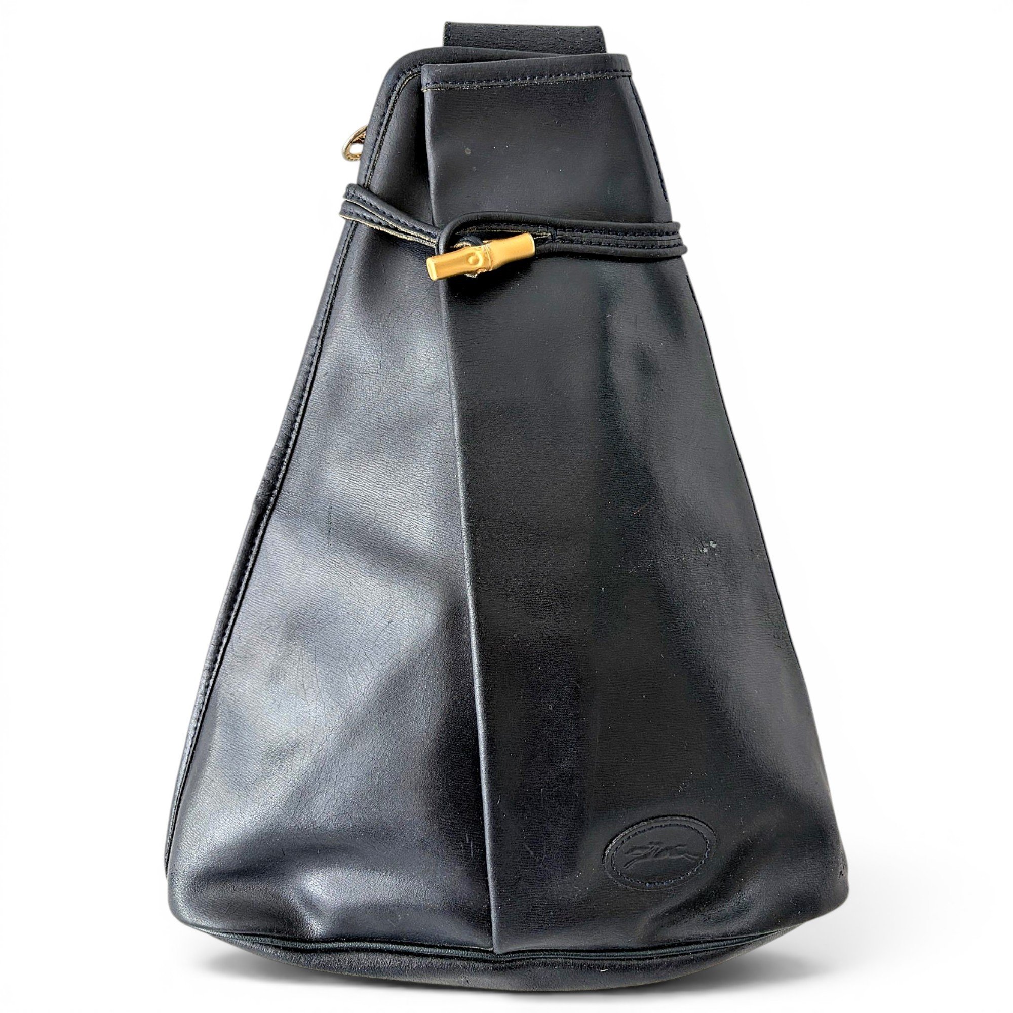 Leather backpack