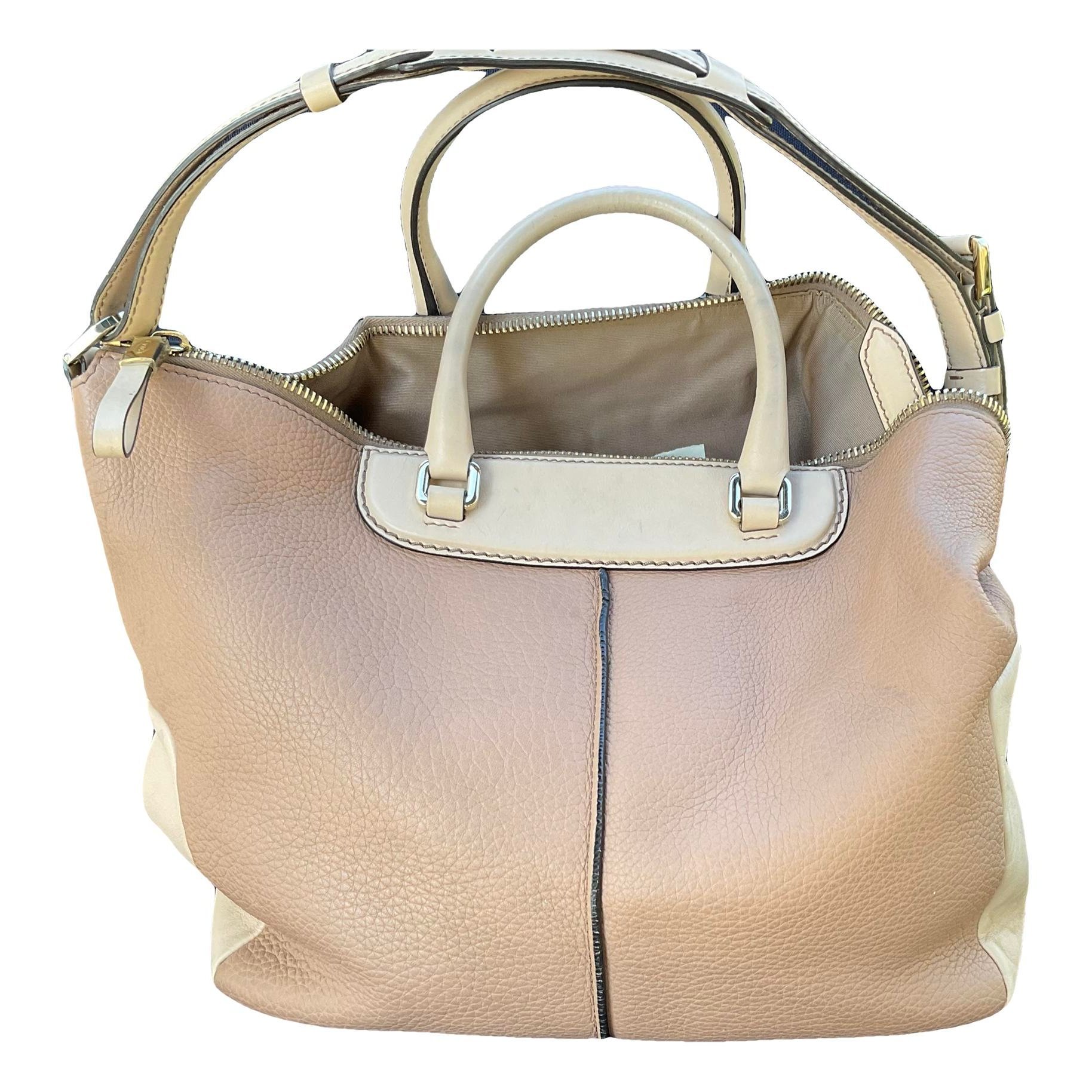 Leather handbag