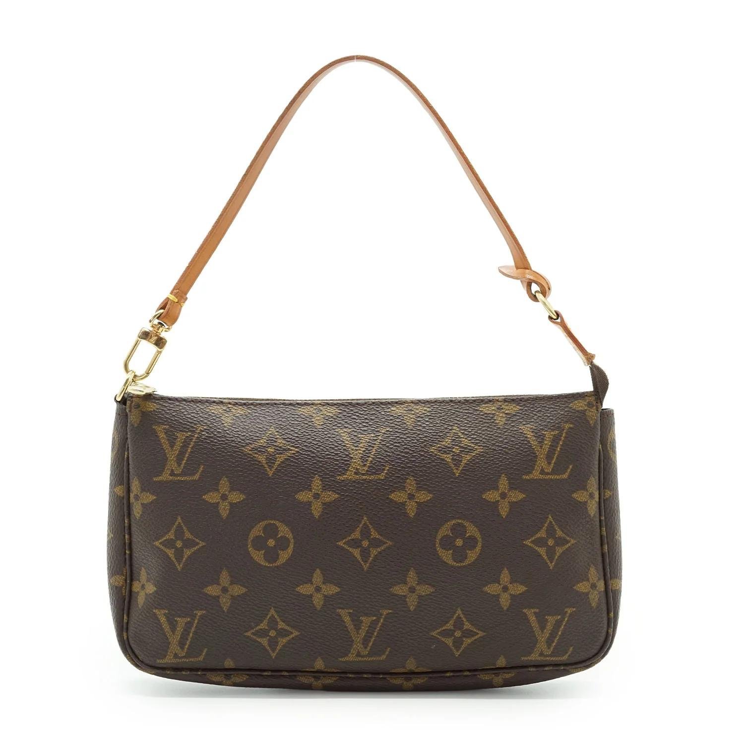 Pochette Accessoire leather handbag