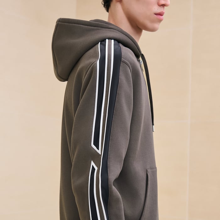 Basalte "Run H" Zipped Hooded Sweater