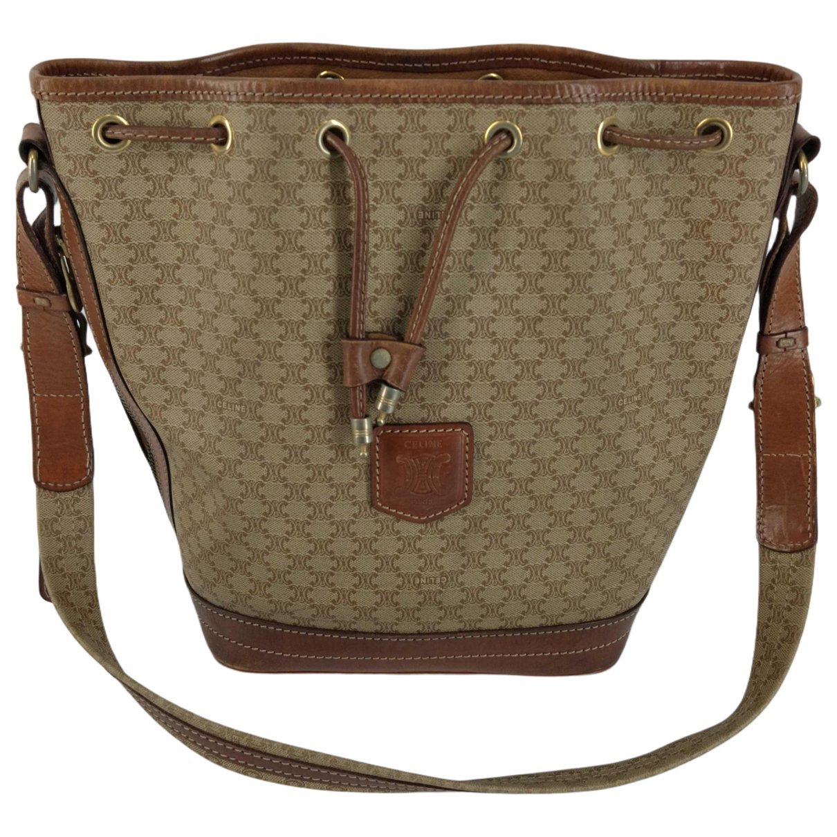 SAC SEAU leather handbag