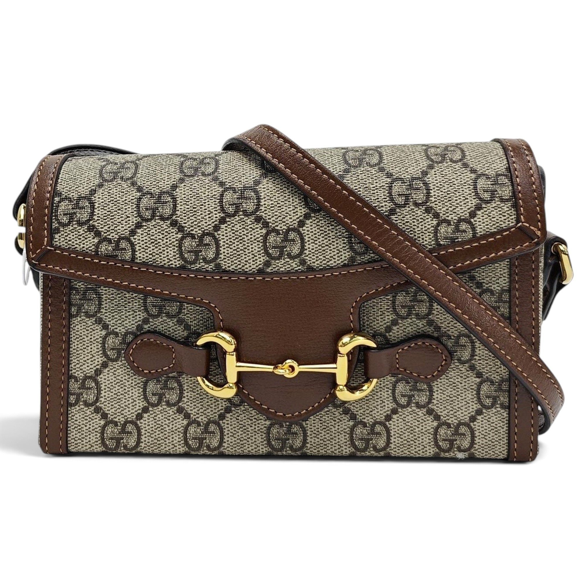 Handle Horsebit 1955 leather handbag