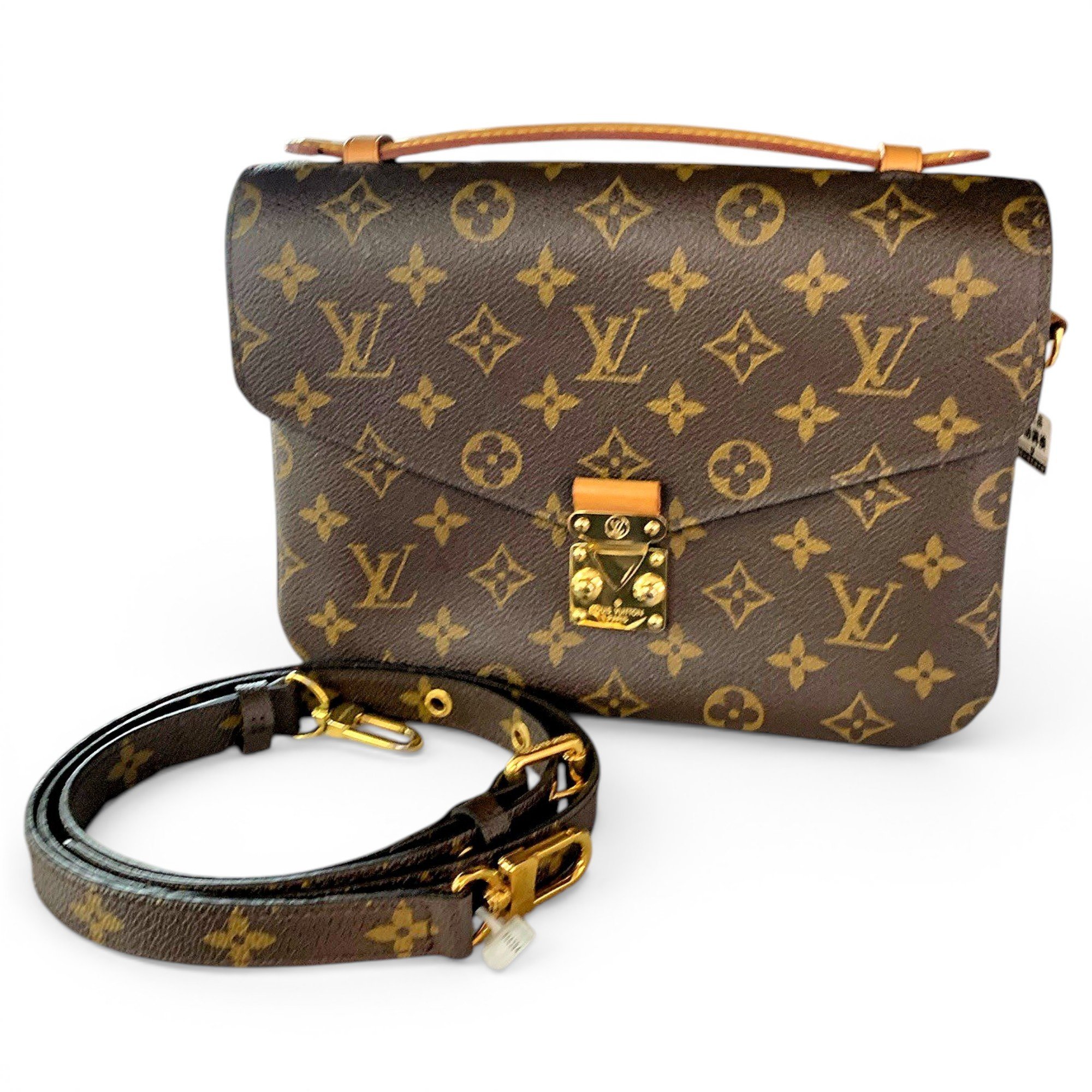 Metis leather handbag
