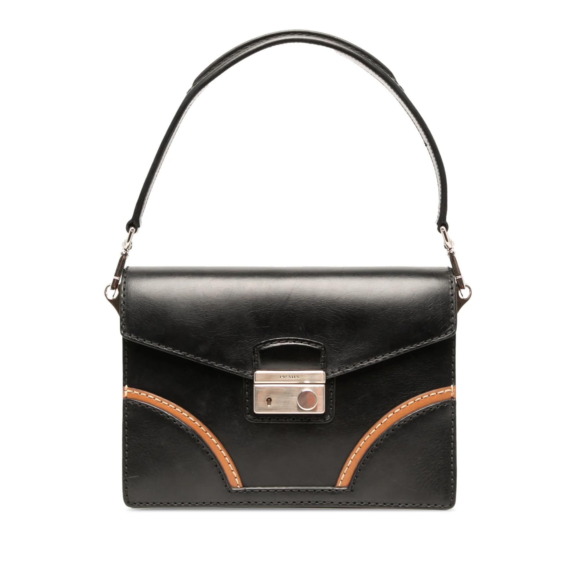 Sound leather handbag