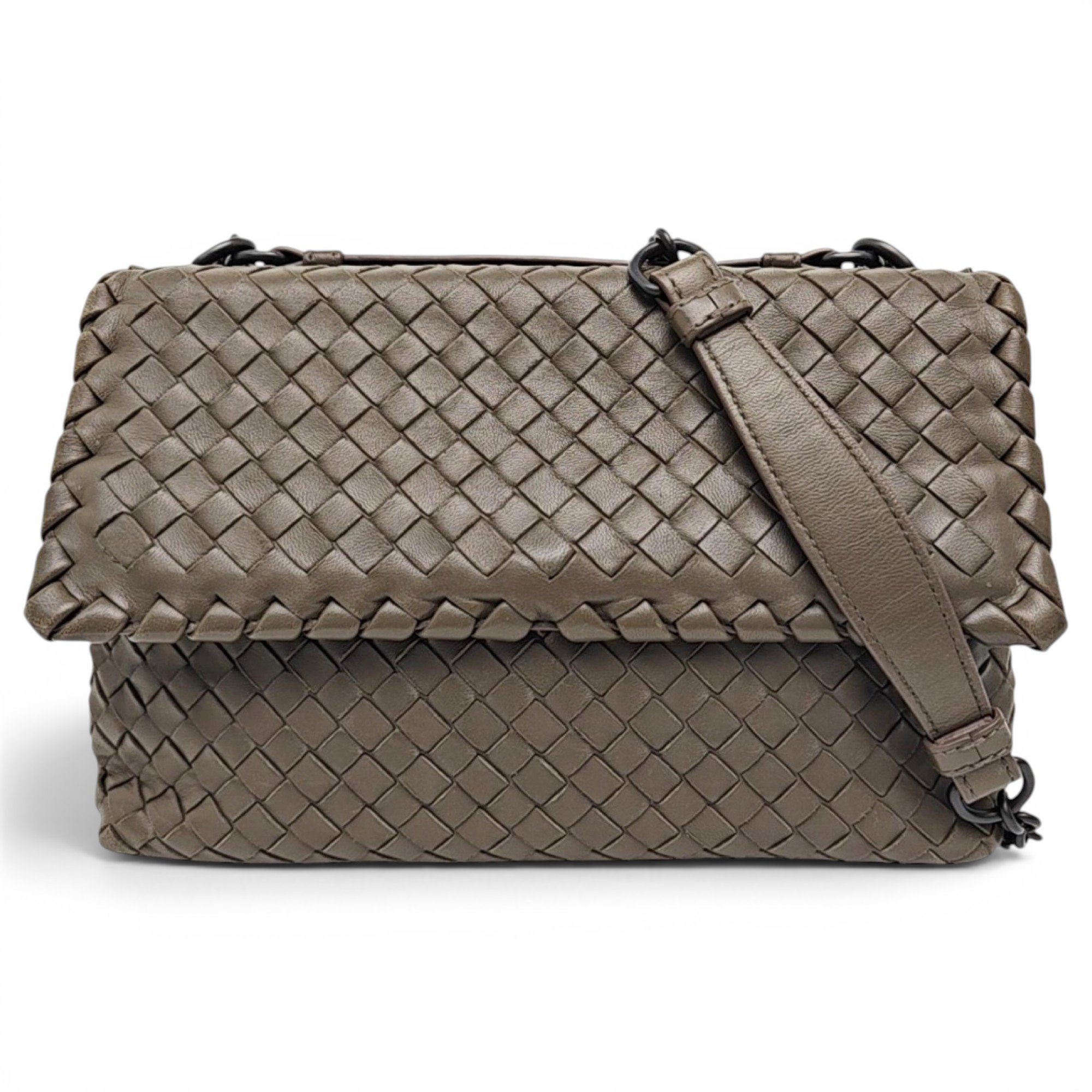 Olimpia leather handbag